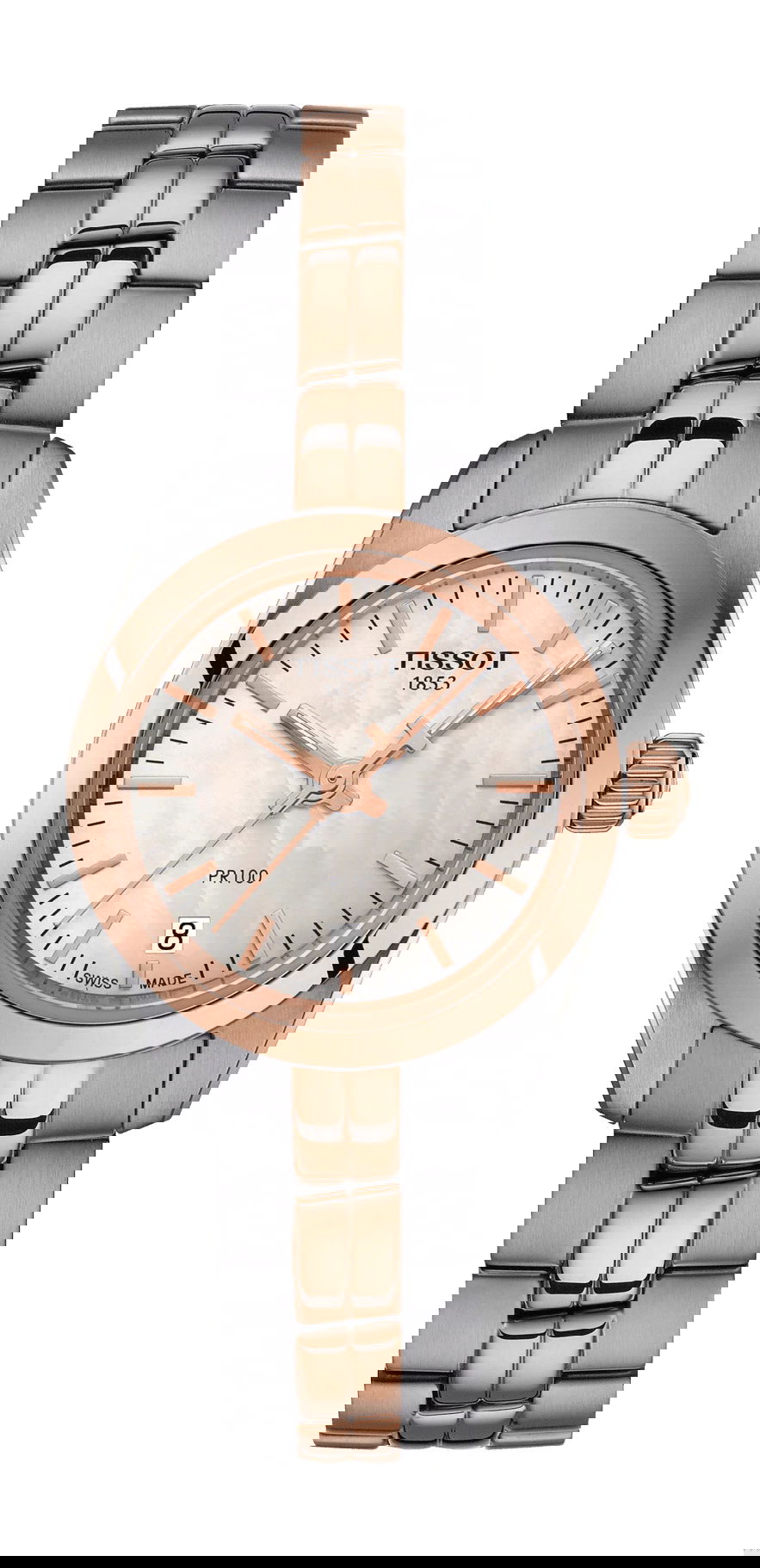 Tissot PR 100 Lady Small luxury timepiece - detailed view
