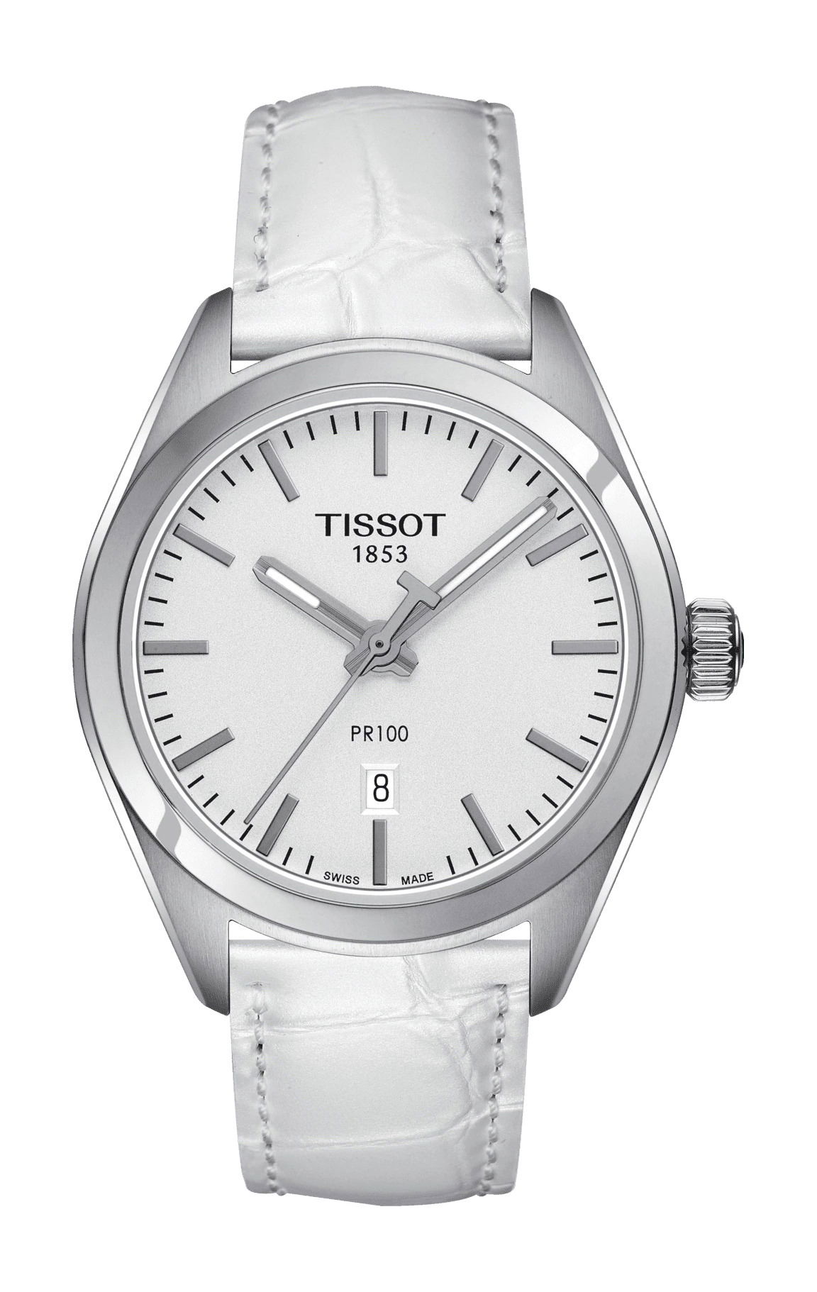 Tissot PR 100 Lady luxury timepiece - detailed view