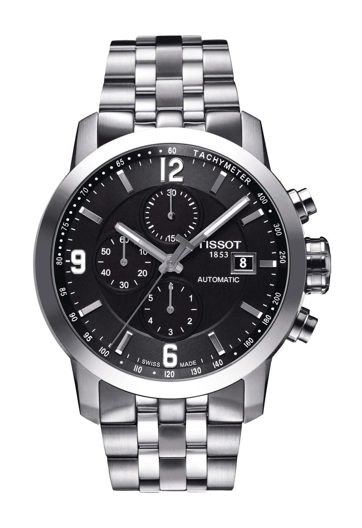 Tissot PRC 200 Automatic Chronograph luxury timepiece - detailed view