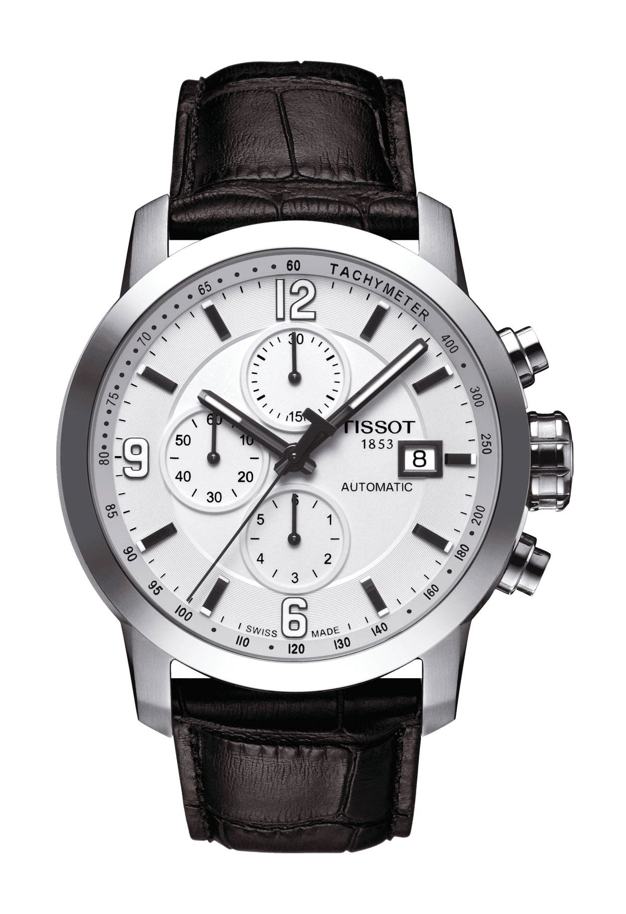Tissot PRC 200 Automatic Chronograph luxury timepiece - detailed view