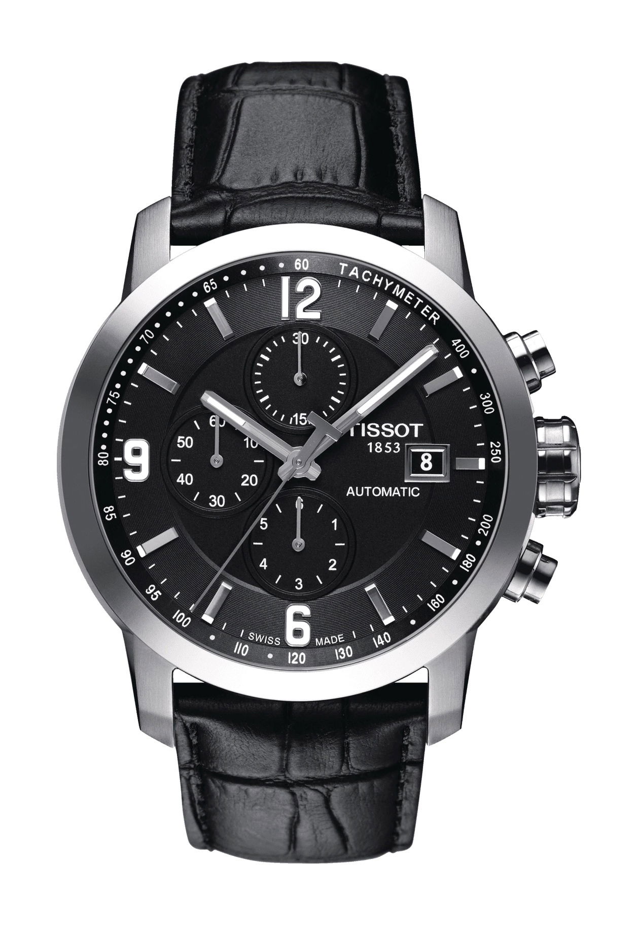Tissot PRC 200 Automatic Chronograph luxury timepiece - detailed view