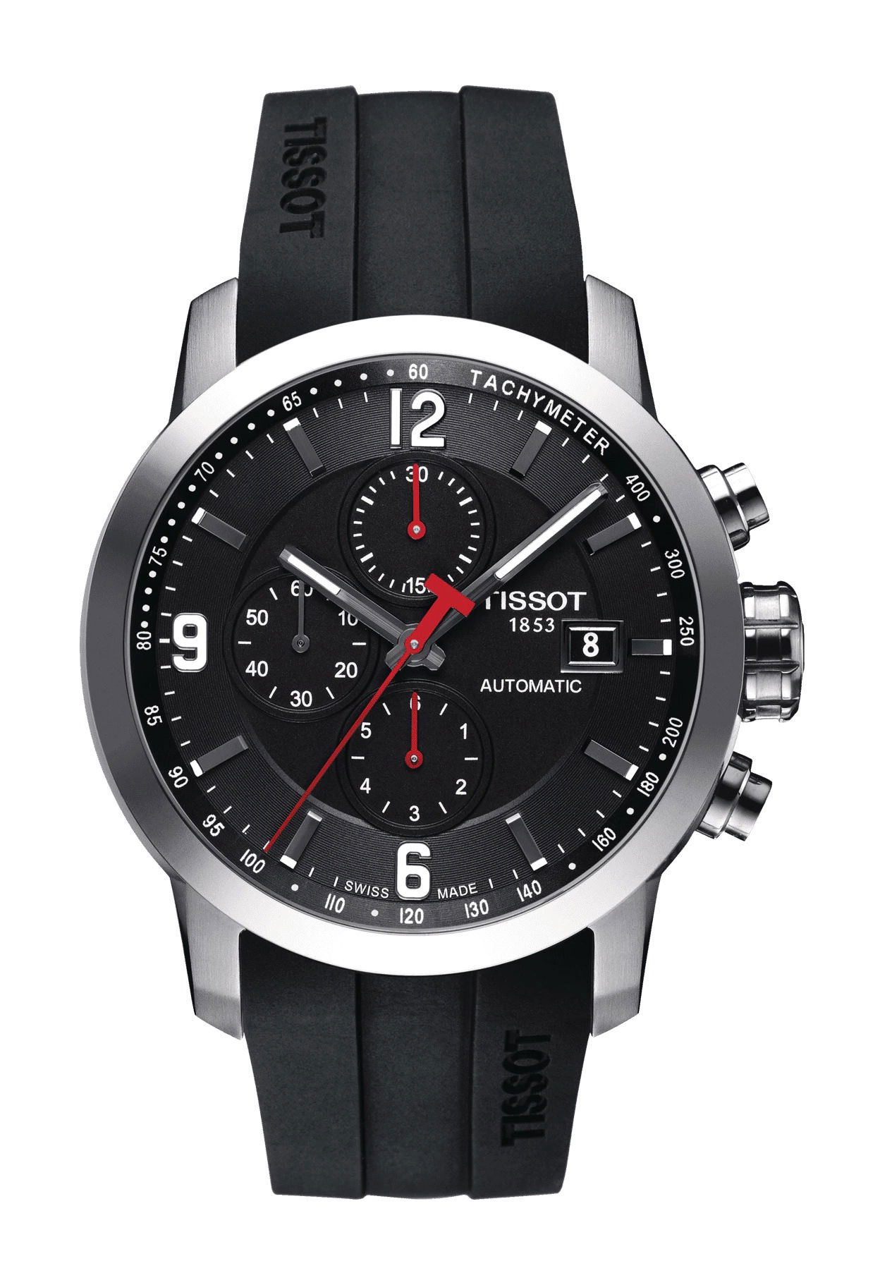 Tissot PRC 200 Automatic Chronograph luxury timepiece - detailed view