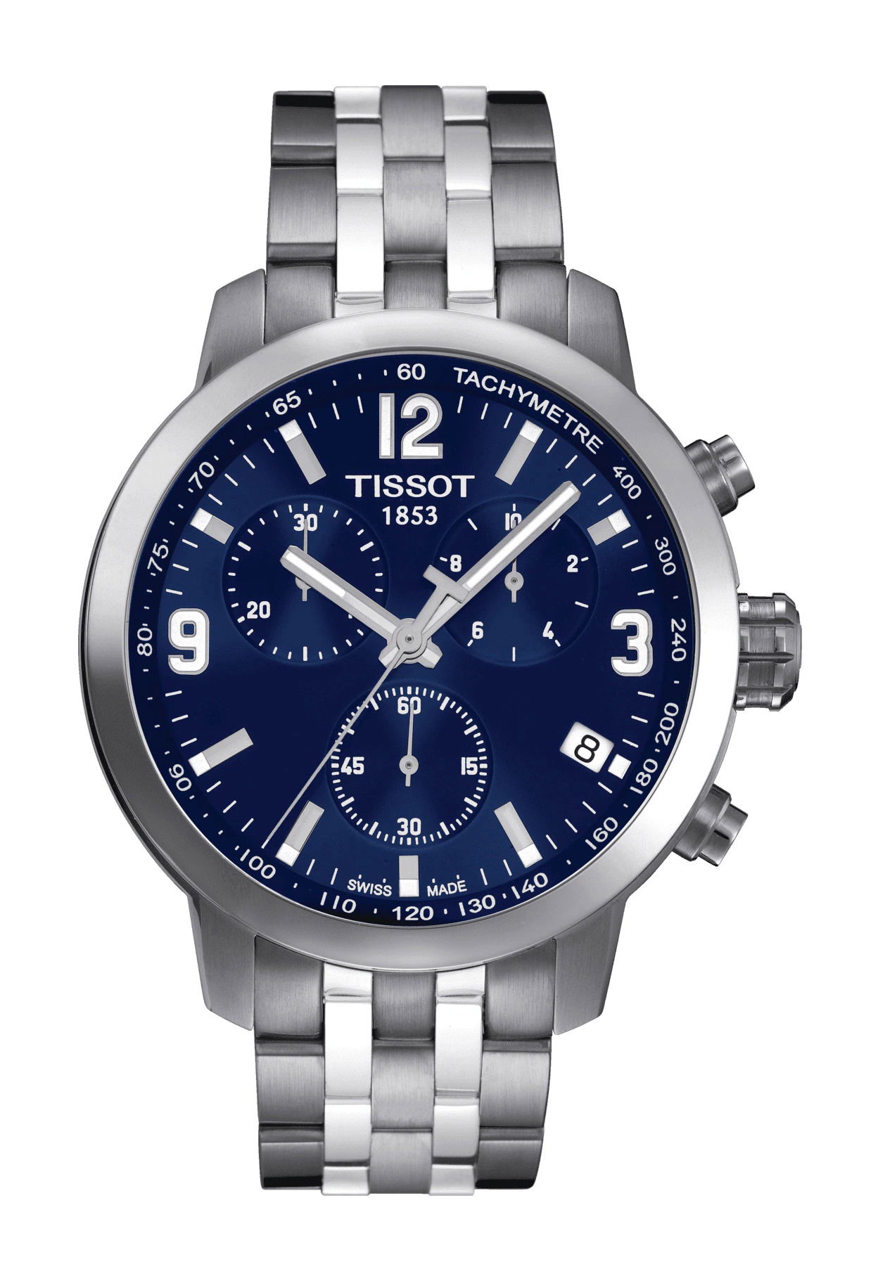 Tissot PRC 200 Chronograph luxury timepiece - detailed view