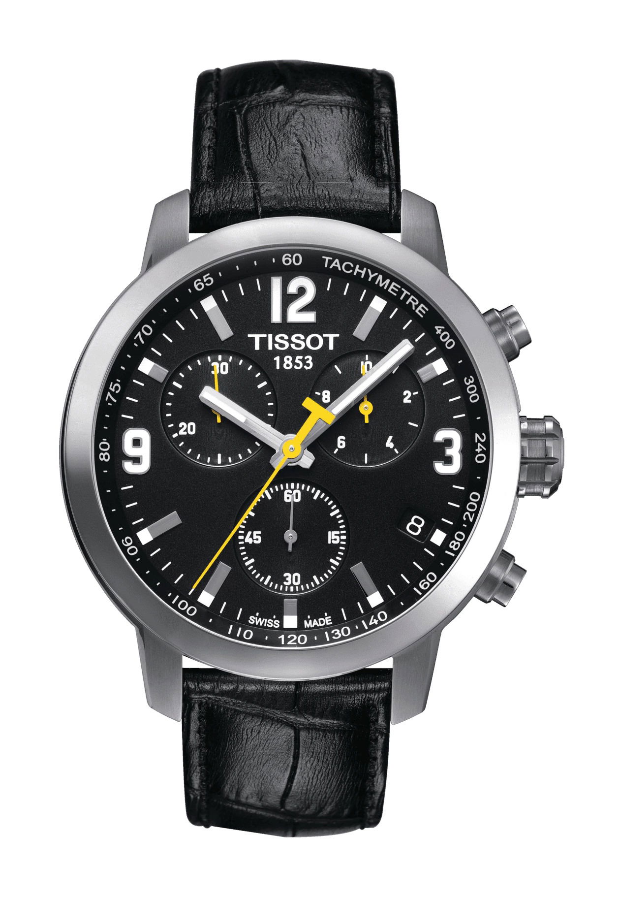Tissot PRC 200 Chronograph luxury timepiece - detailed view