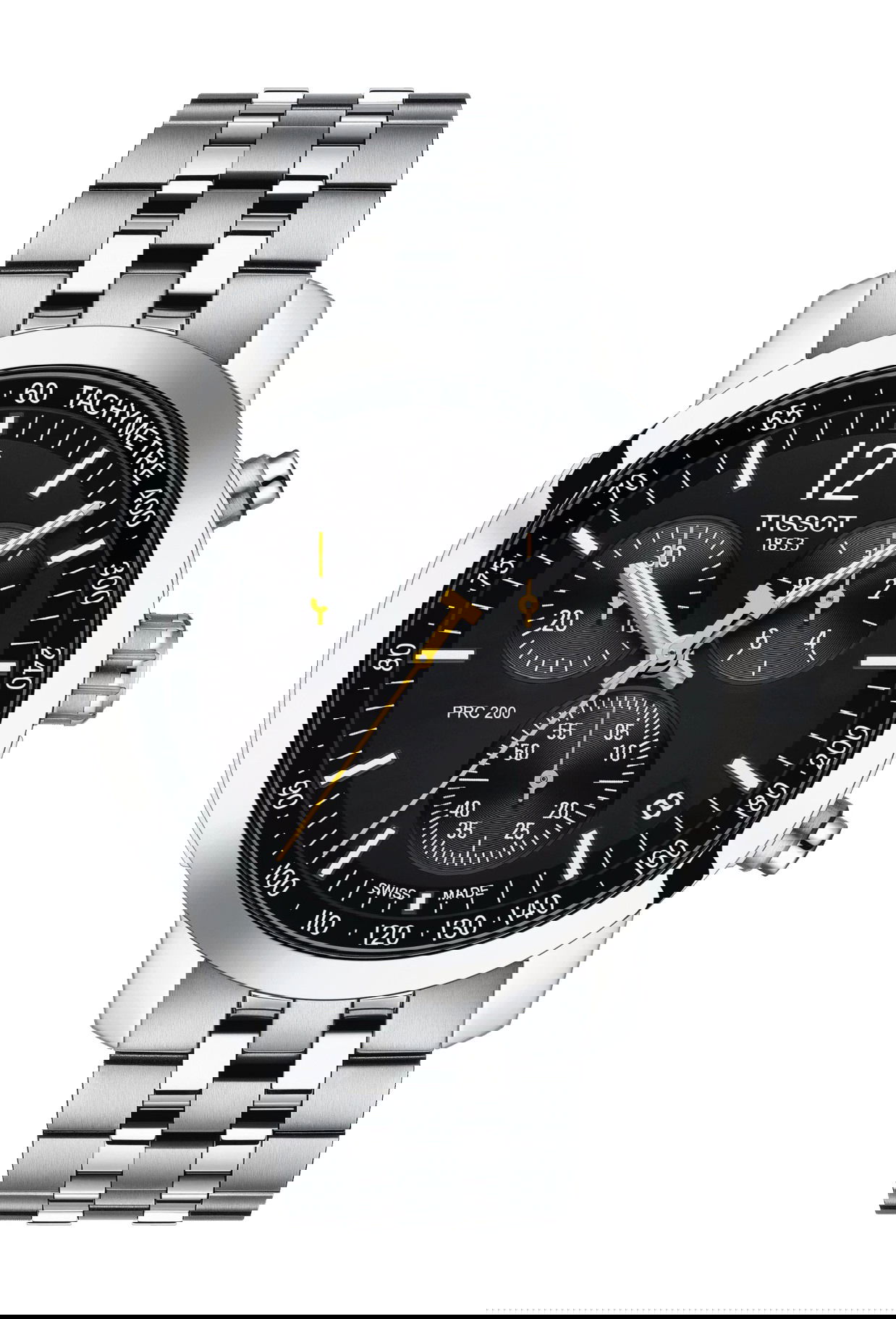 Tissot PRC 200 Chronograph luxury timepiece - detailed view