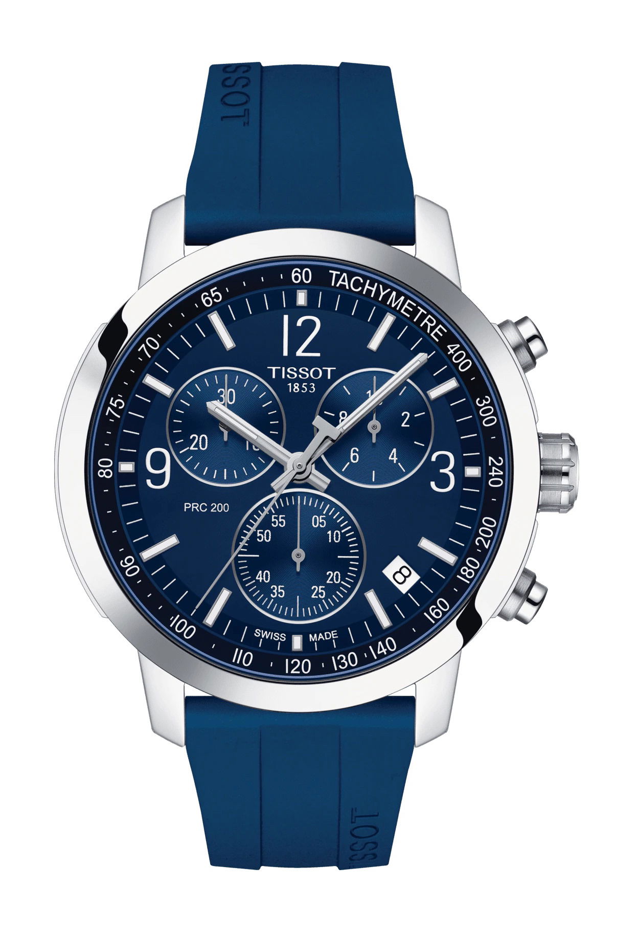 Tissot PRC 200 Chronograph luxury timepiece - detailed view
