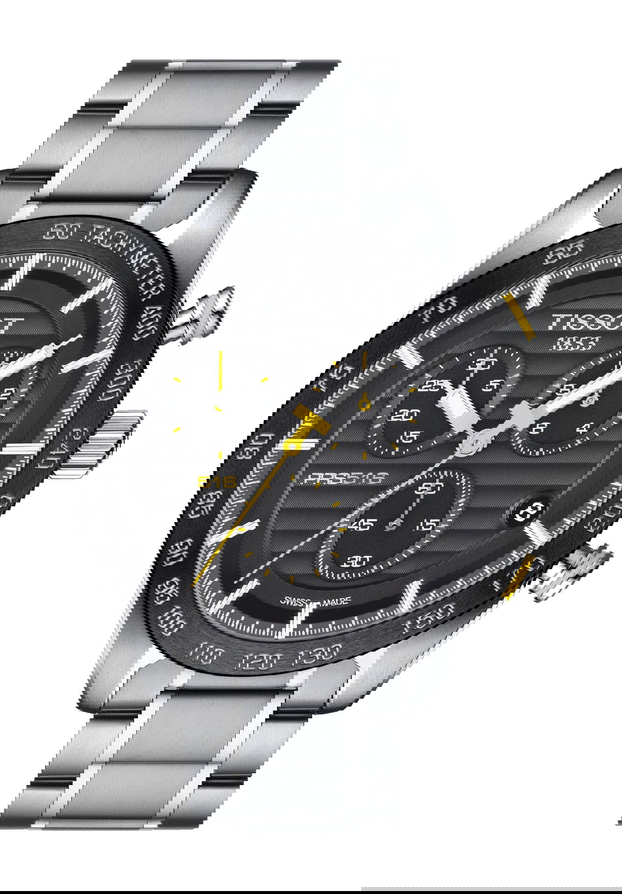 Tissot PRS 516 Chronograph luxury timepiece - detailed view