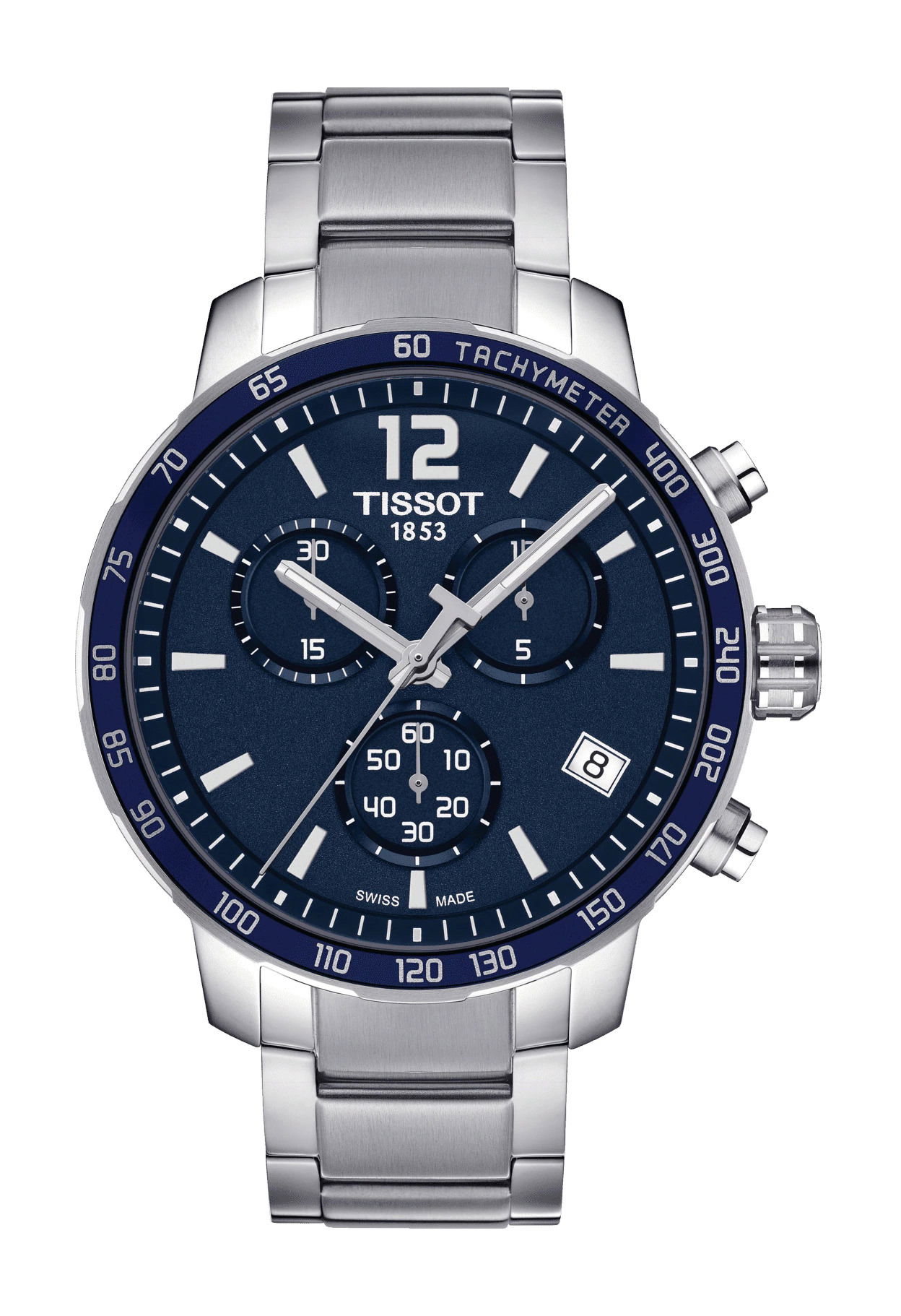 Tissot Quickster Chronograph luxury timepiece - detailed view