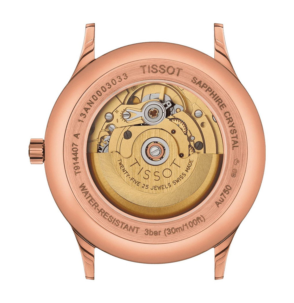 Tissot Rose Dream Automatic 18K Gold - View 2