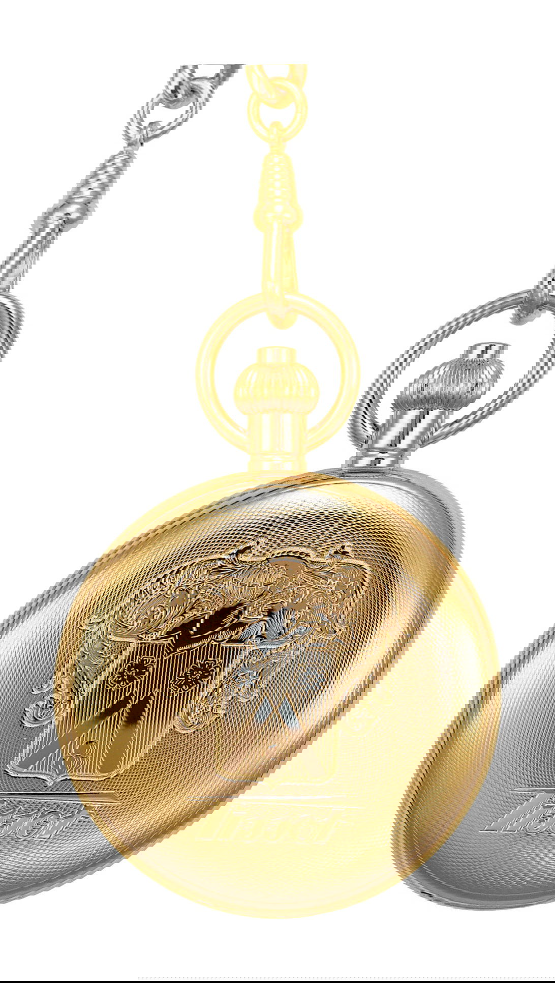 Tissot Savonnette Mechanical luxury timepiece - detailed view