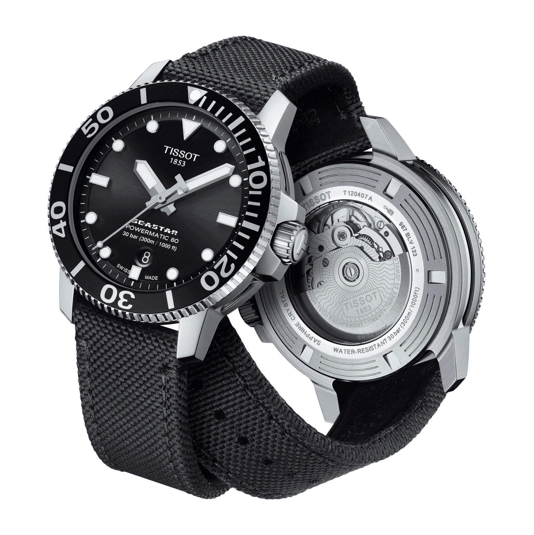Tissot Seastar 1000 Powermatic 80 - View 3