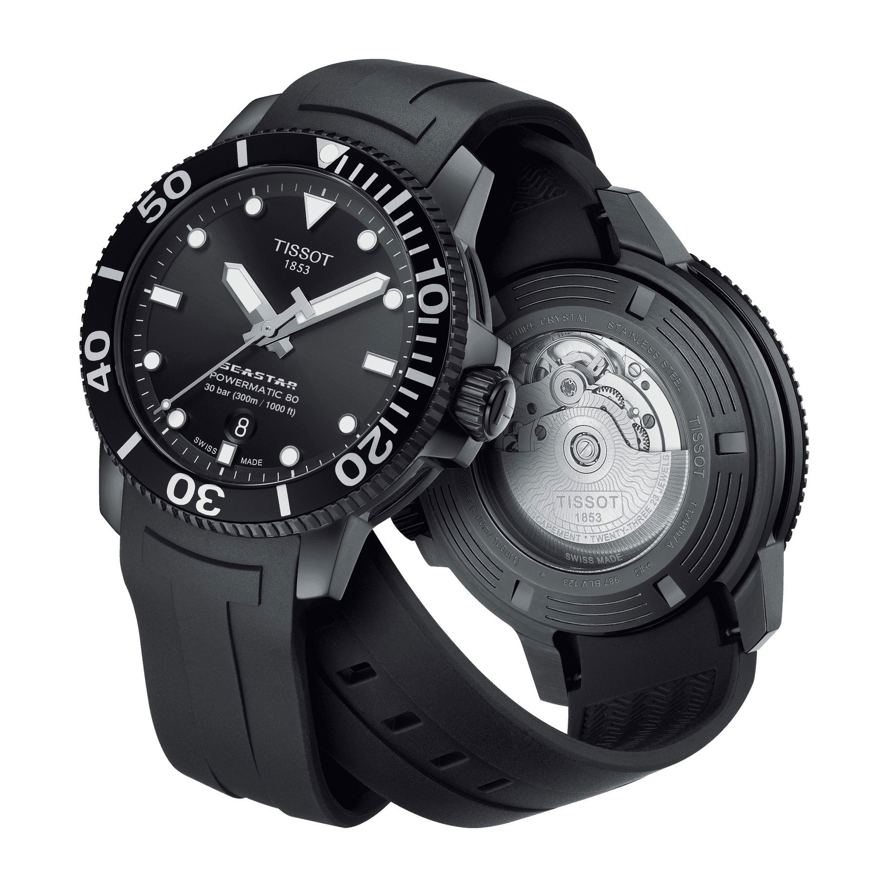 Tissot Seastar 1000 Powermatic 80 - View 3