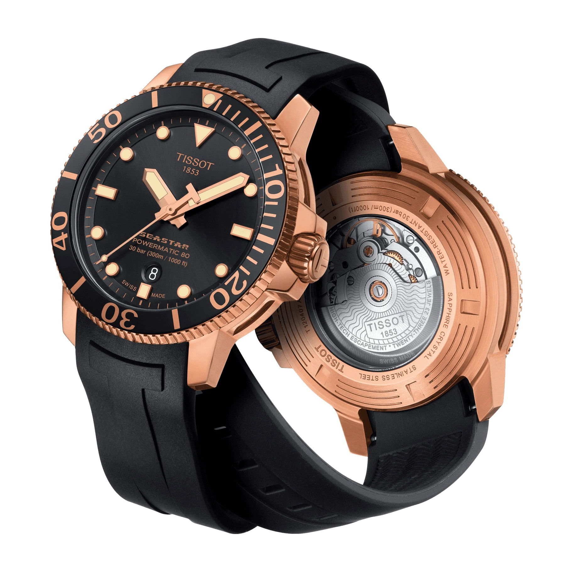 Tissot Seastar 1000 Powermatic 80 - View 3