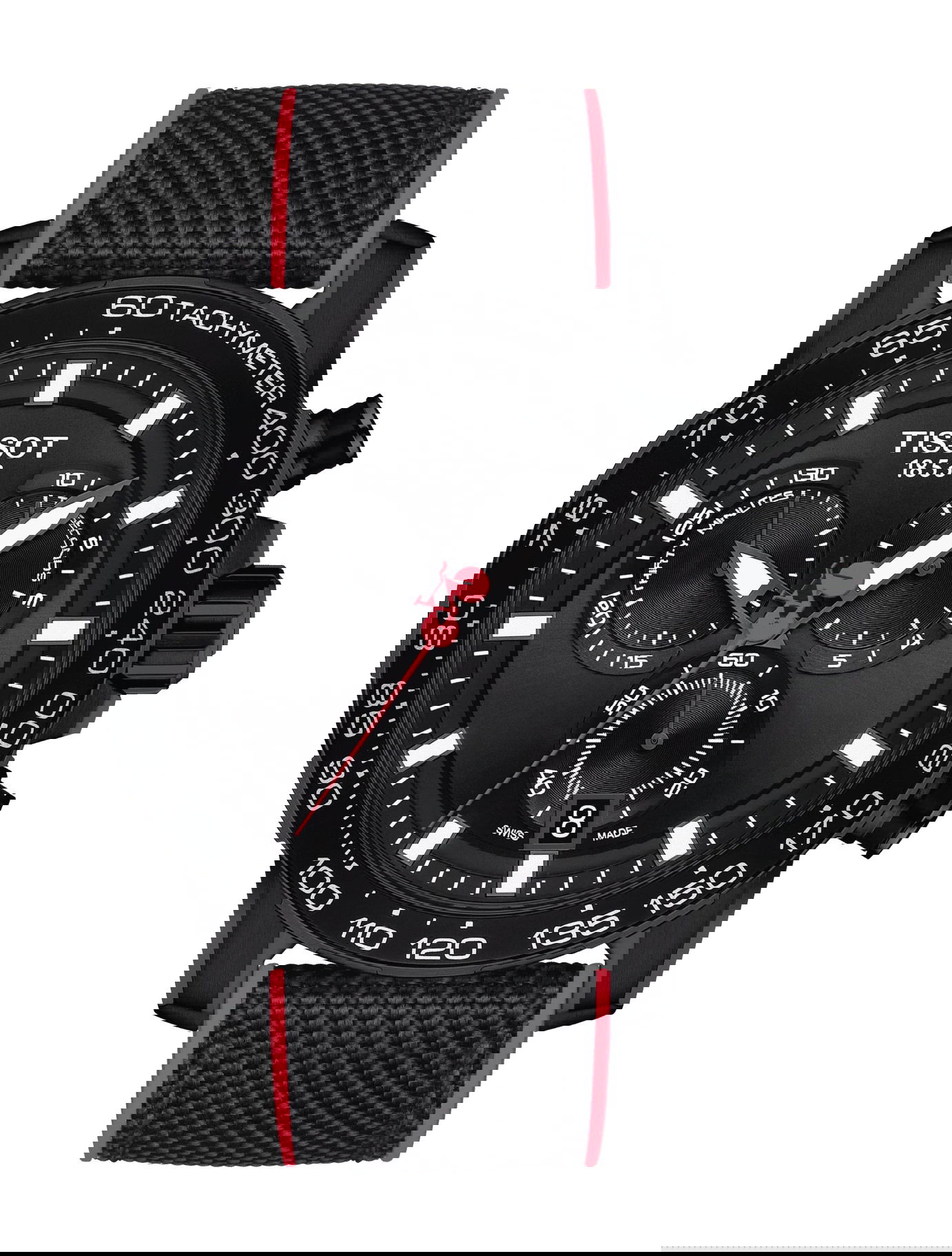 Tissot Supersport Chrono Giro D’Italia luxury timepiece - detailed view