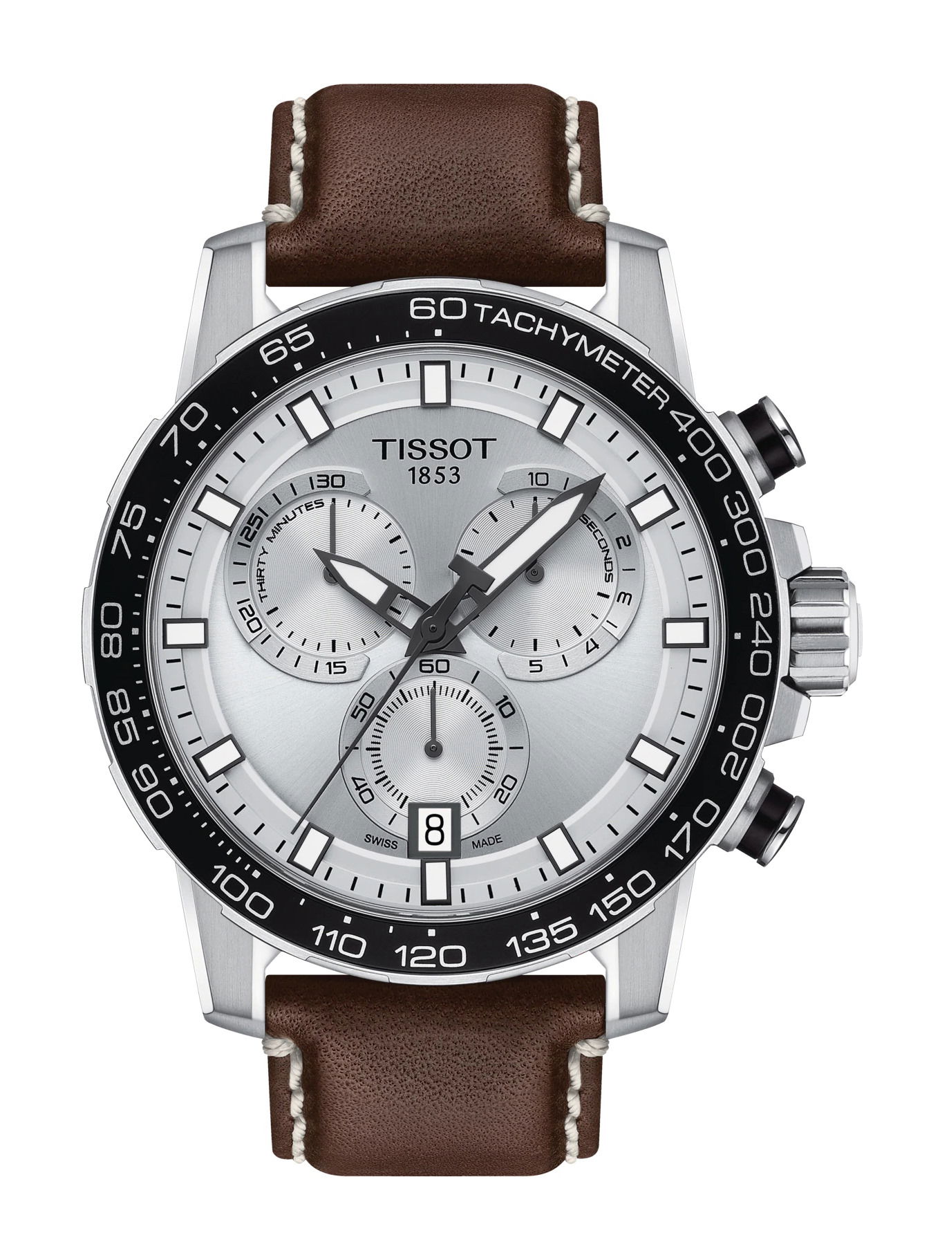 Tissot Supersport Chrono luxury timepiece - detailed view