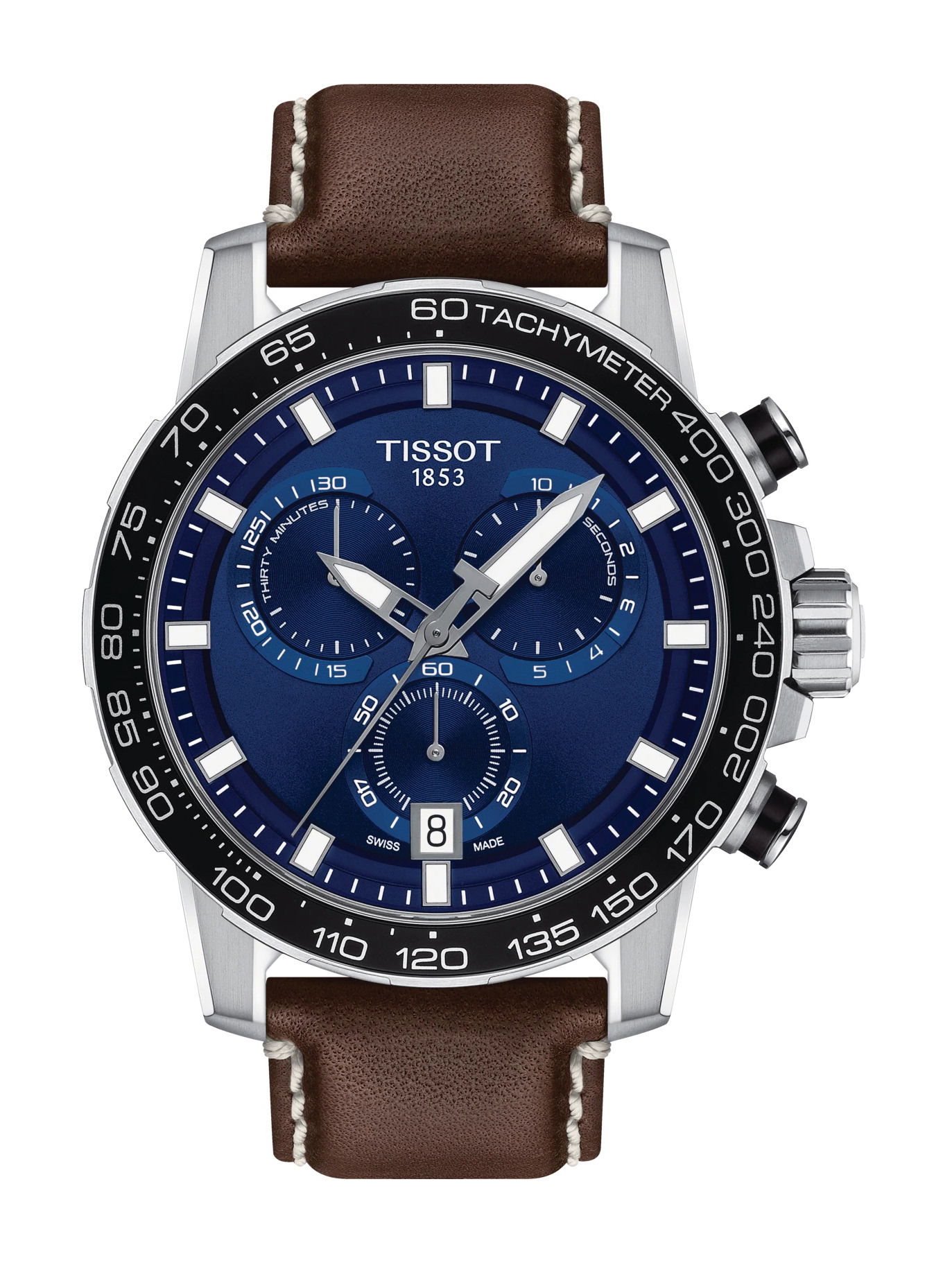 Tissot Supersport Chrono luxury timepiece - detailed view