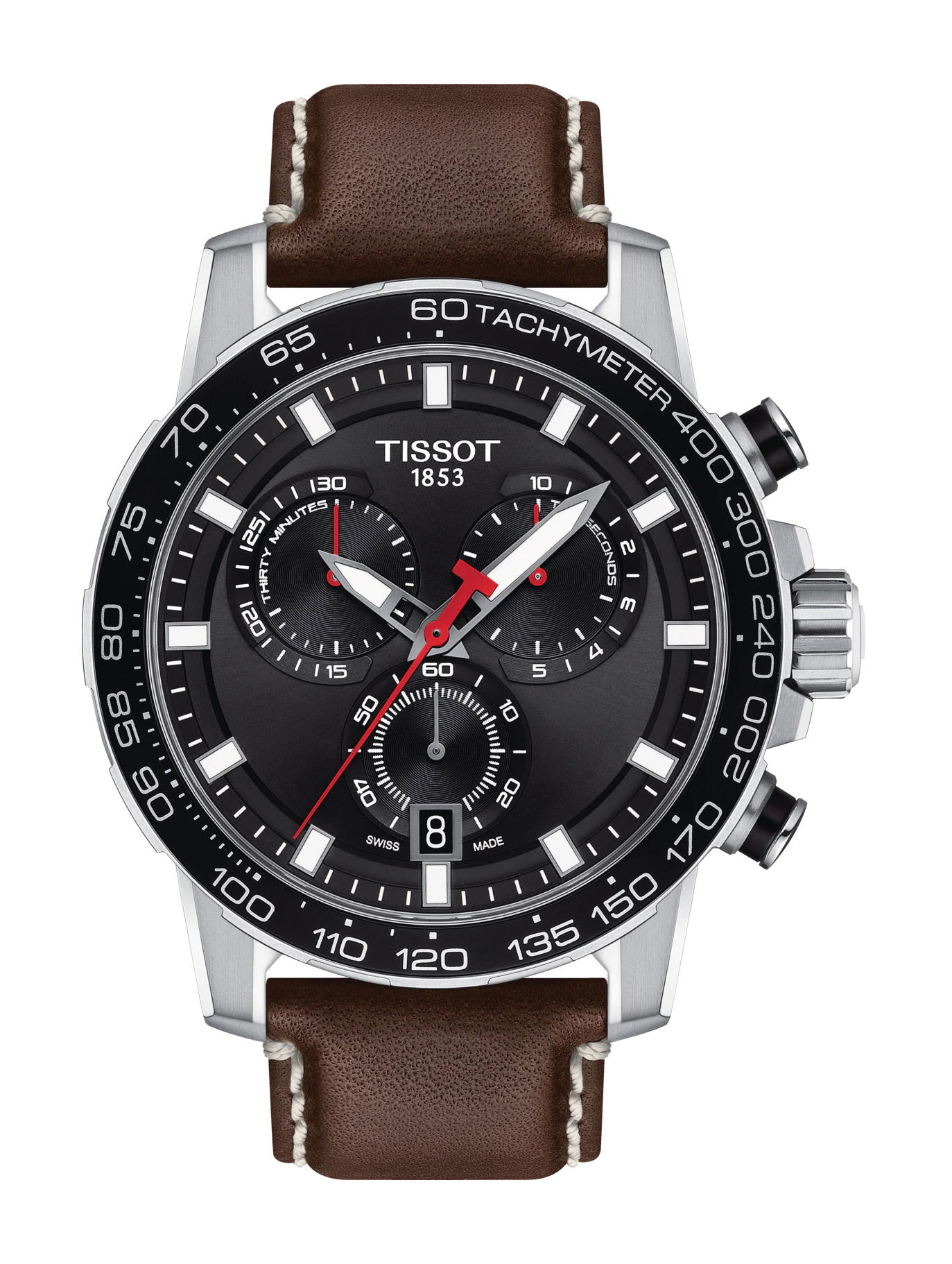 Tissot Supersport Chrono luxury timepiece - detailed view