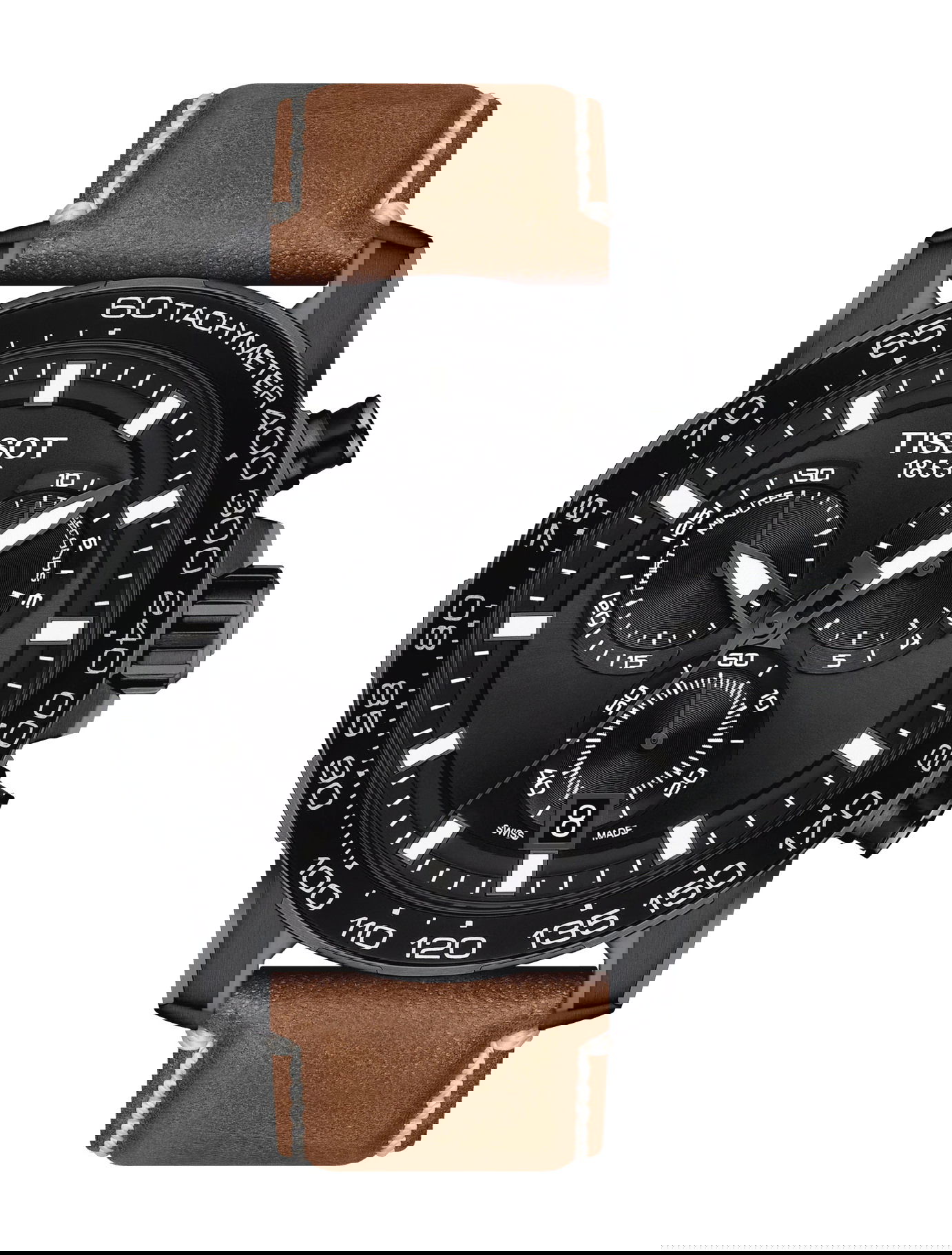 Tissot Supersport Chrono luxury timepiece - detailed view