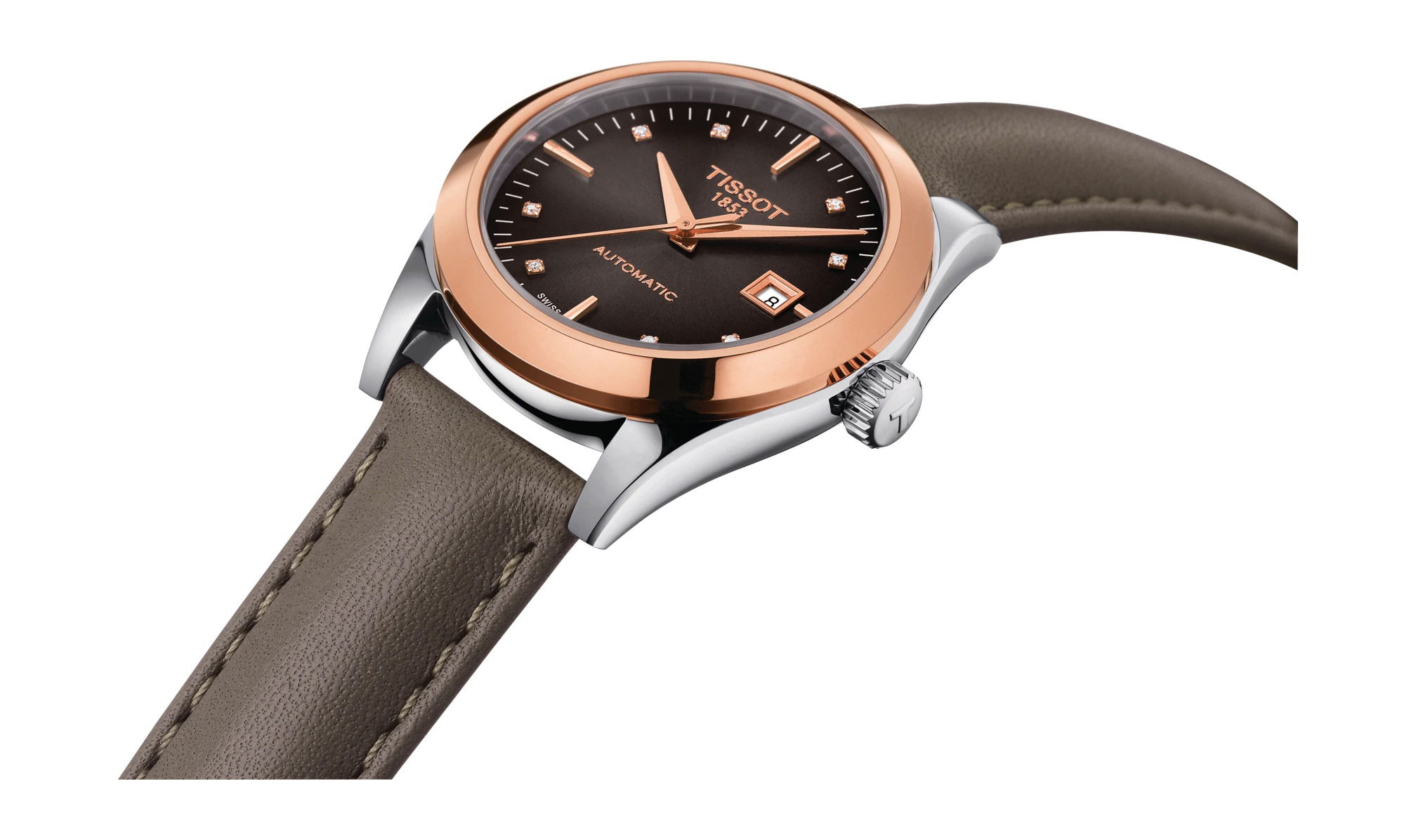 Tissot T-My Lady Automatic 18K Gold - View 3