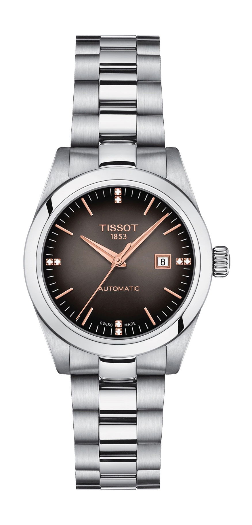 Tissot T-My Lady Automatic luxury timepiece - detailed view