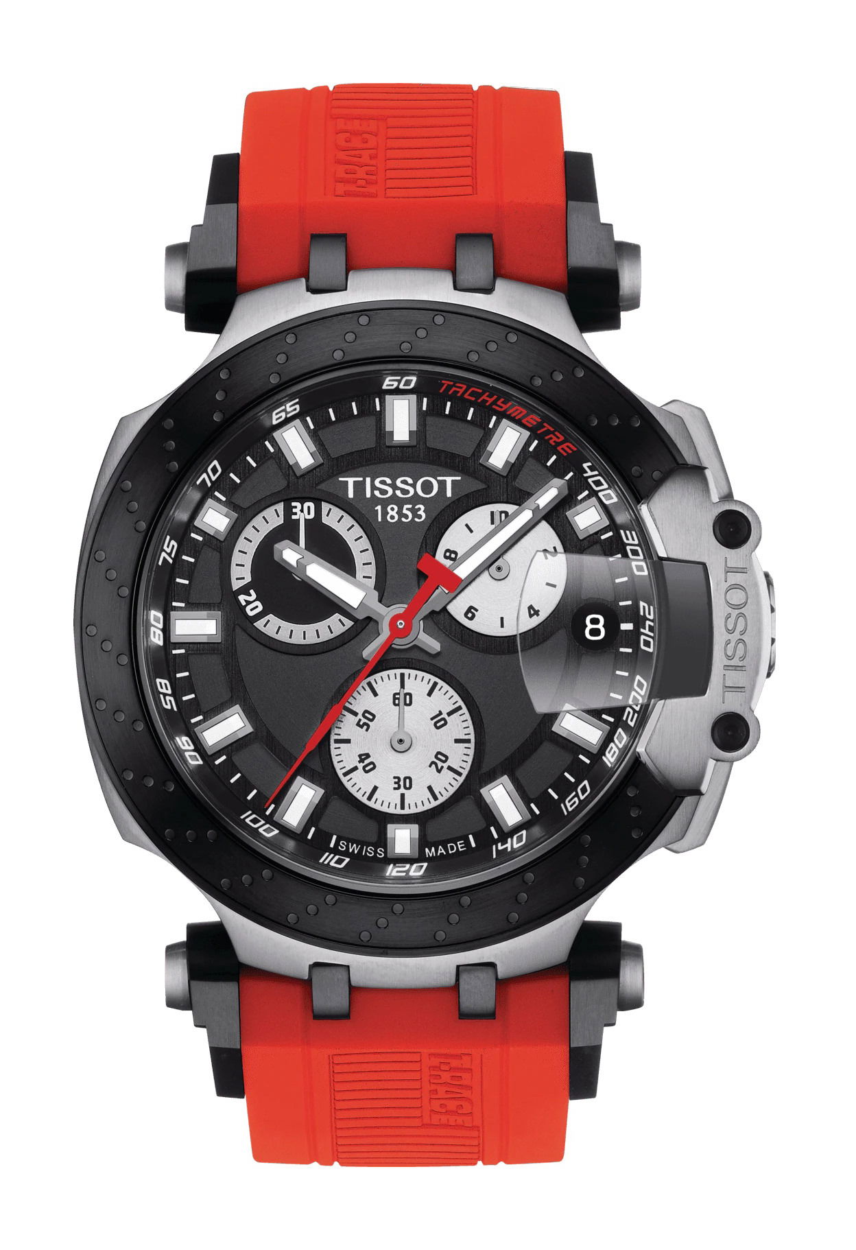 Tissot T-Race Chronograph luxury timepiece - detailed view