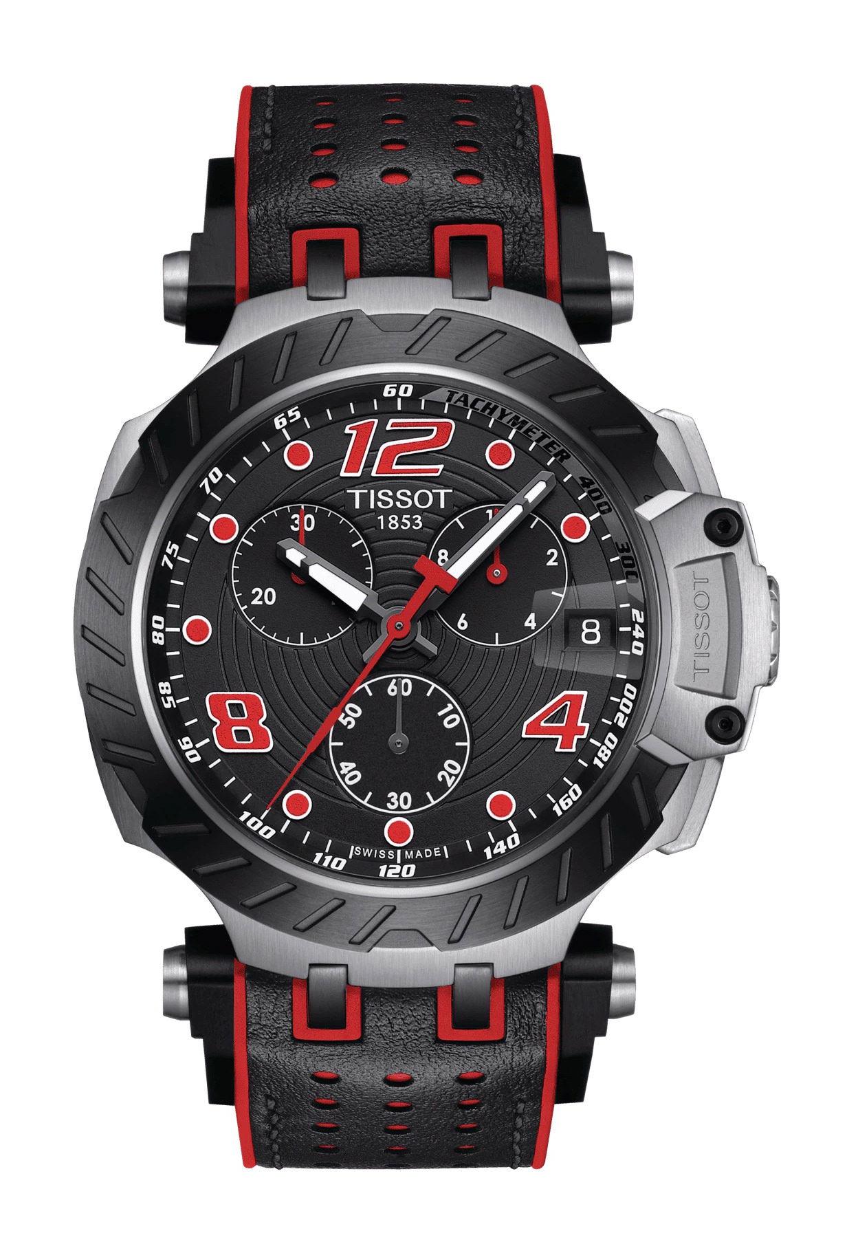 Tissot T-Race Chronograph luxury timepiece - detailed view