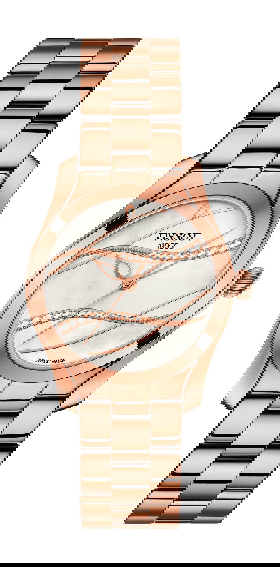 Tissot T-Wave luxury timepiece - detailed view