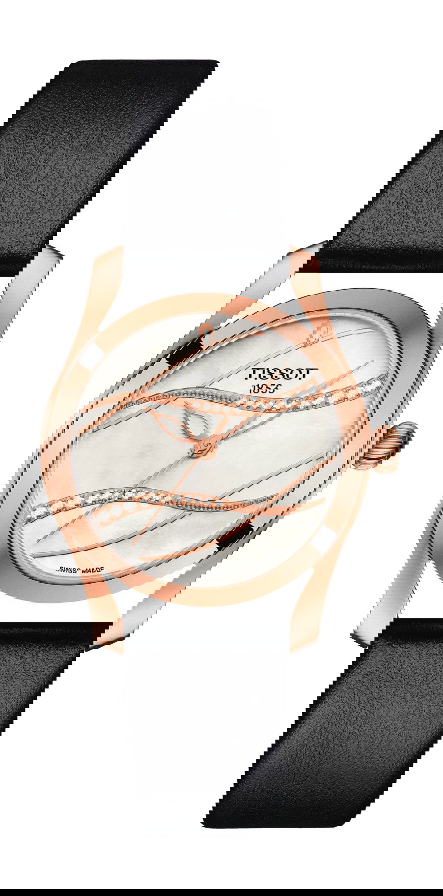 Tissot T-Wave luxury timepiece - detailed view