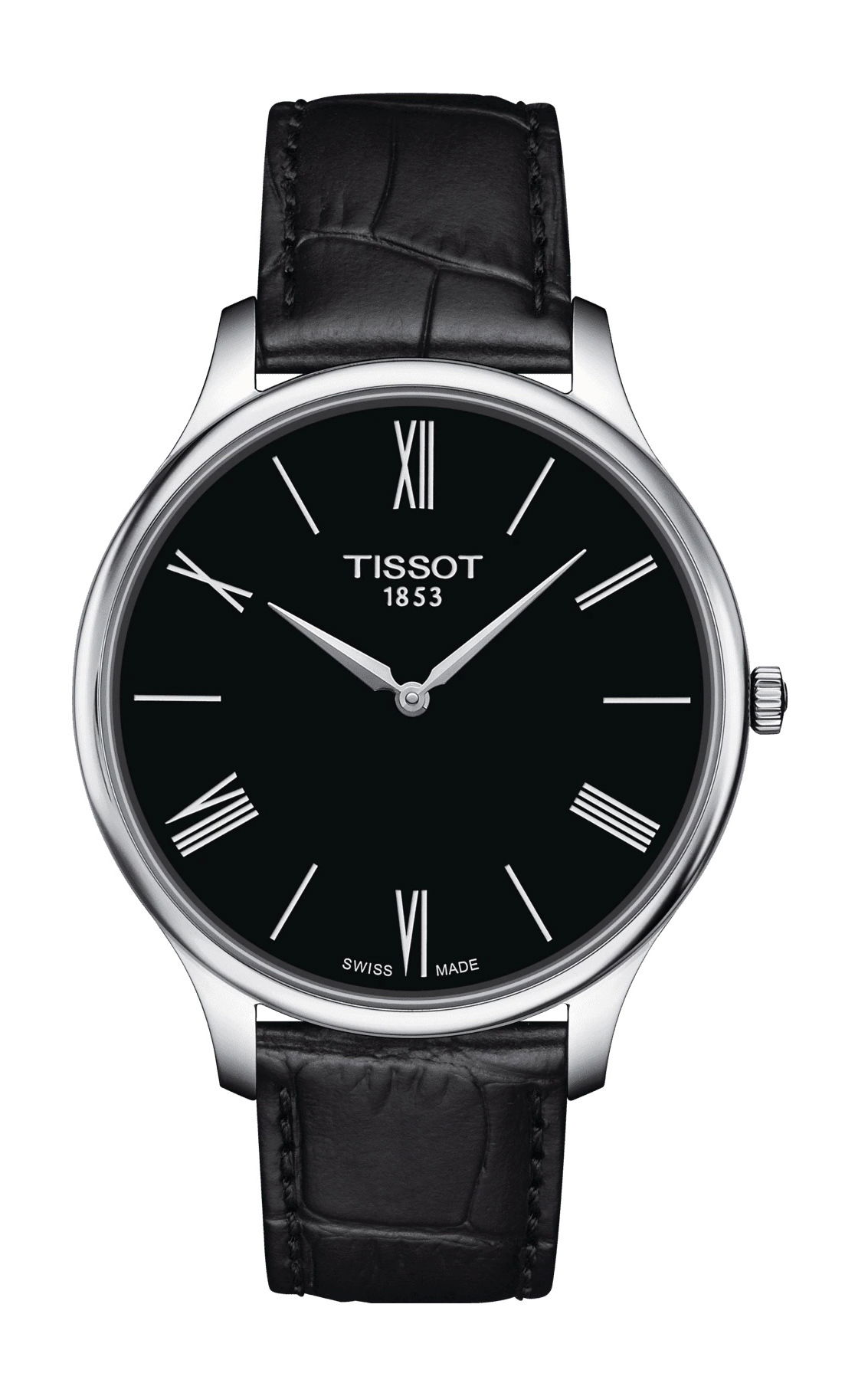 Tissot Tradition 5.5 luxury timepiece - detailed view
