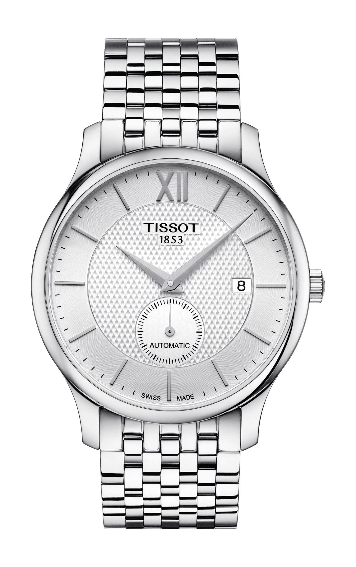 Tissot Tradition Automatic Small Second luxury timepiece - detailed view