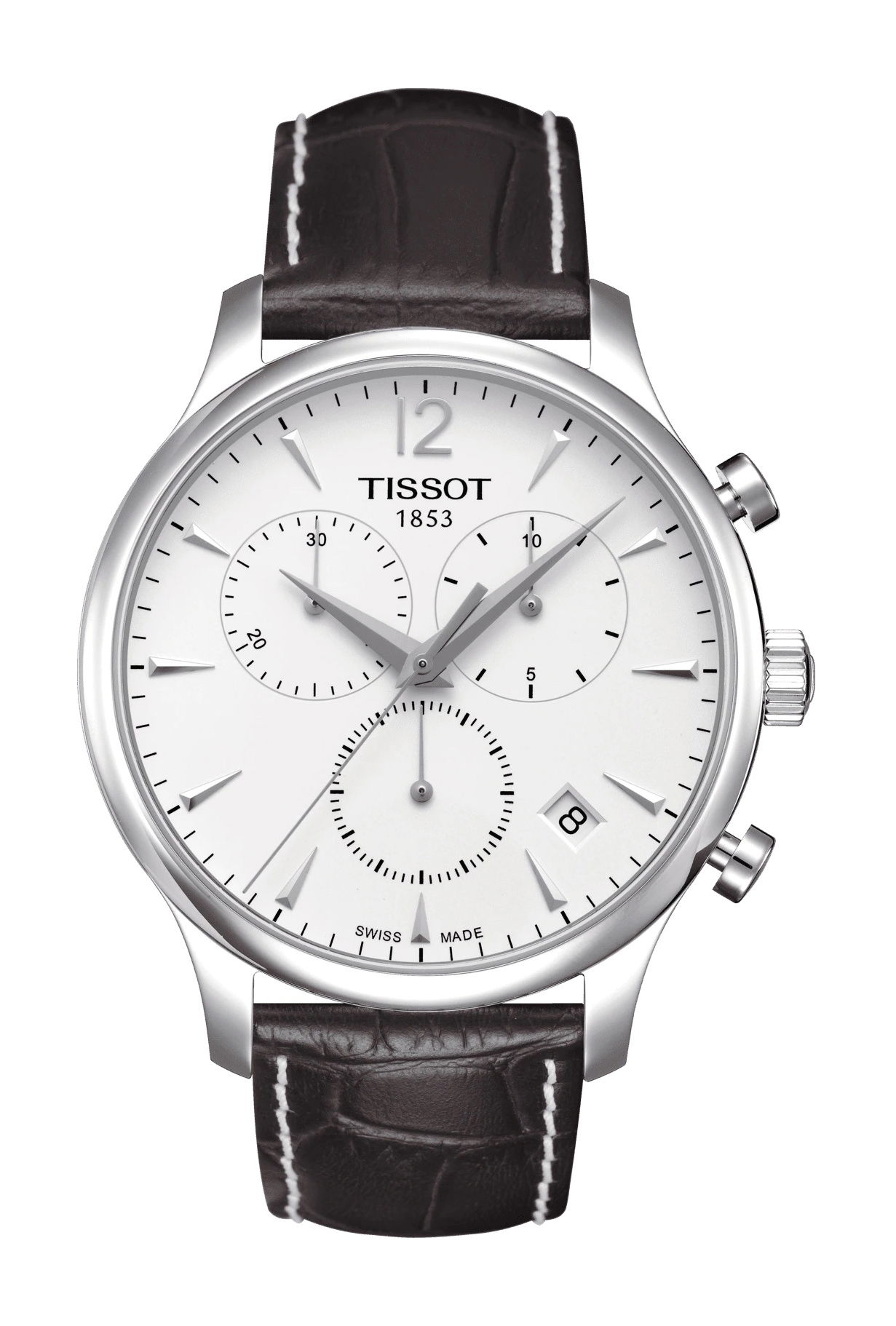 Tissot Tradition Chronograph luxury timepiece - detailed view