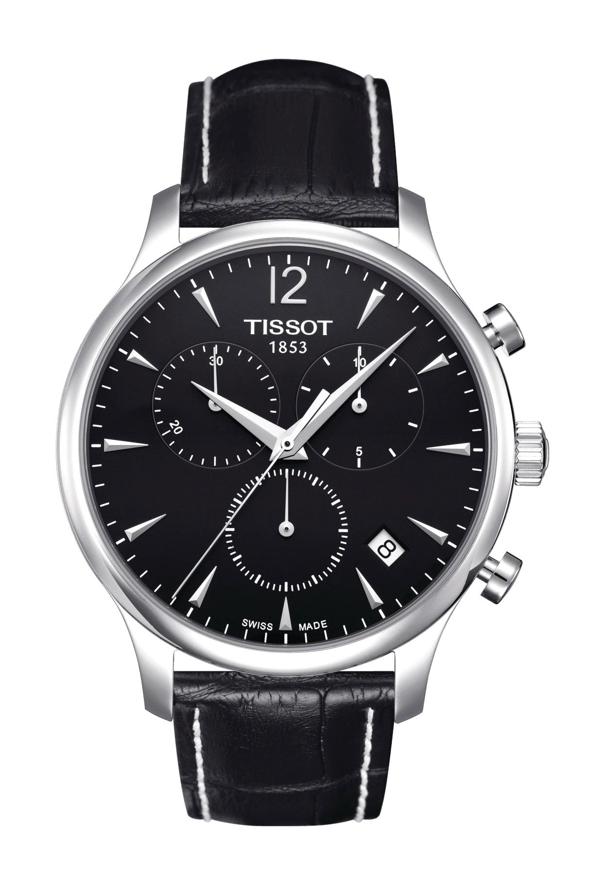 Tissot Tradition Chronograph luxury timepiece - detailed view