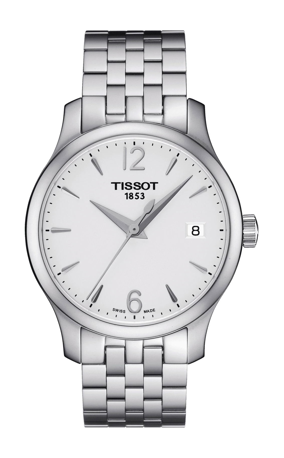 Tissot Tradition Lady luxury timepiece - detailed view