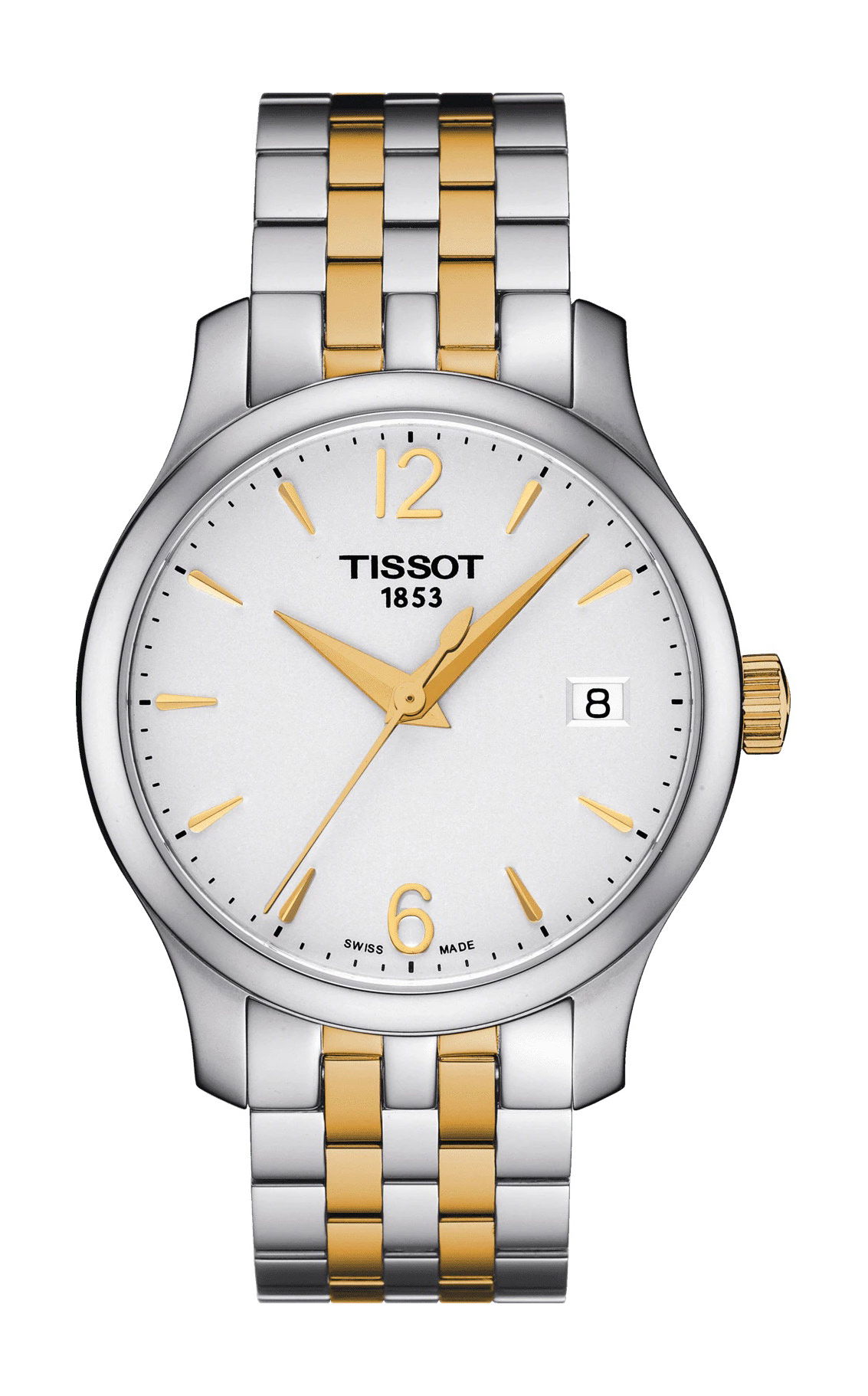 Tissot Tradition Lady luxury timepiece - detailed view