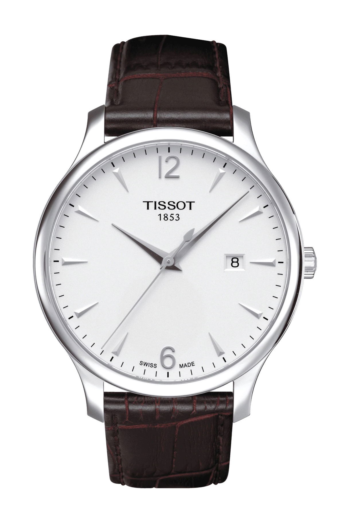 Tissot Tradition luxury timepiece - detailed view