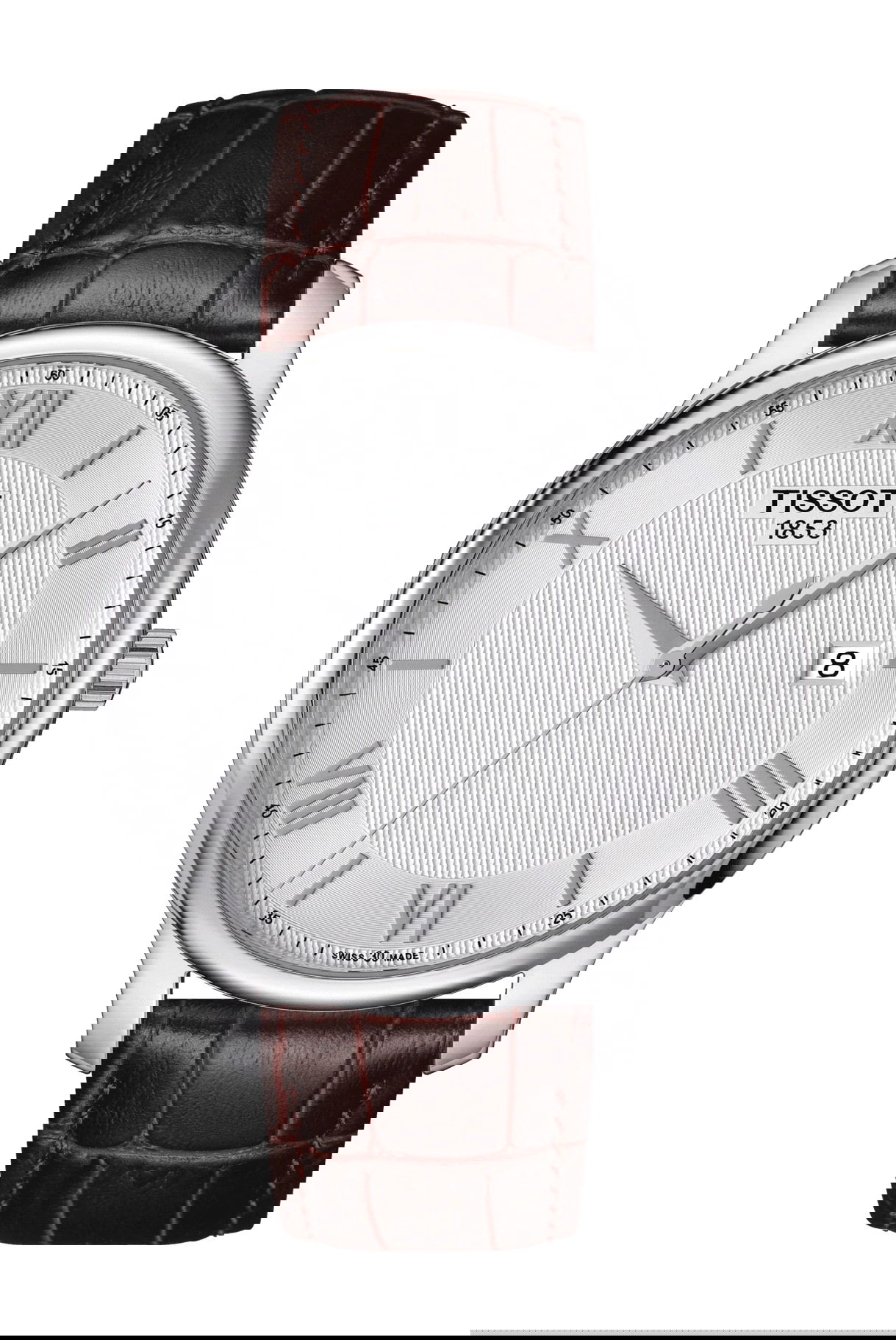 Tissot Tradition luxury timepiece - detailed view