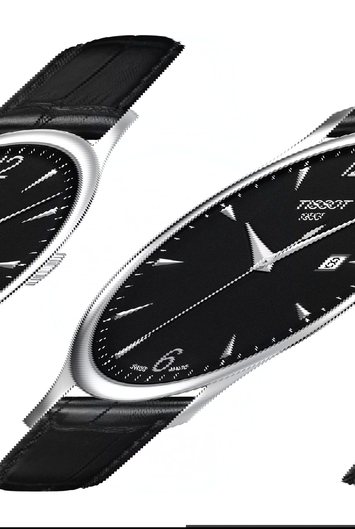 Tissot Tradition luxury timepiece - detailed view