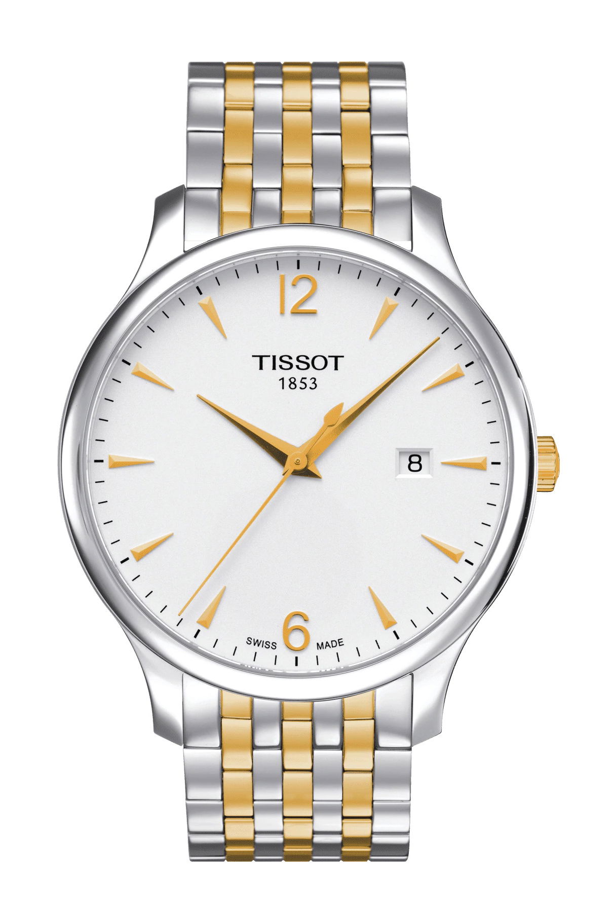 Tissot Tradition luxury timepiece - detailed view