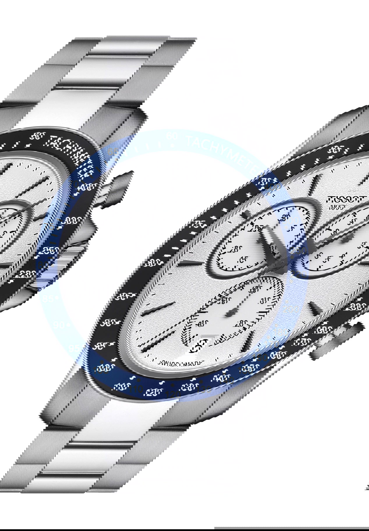 Tissot V8 Quartz Chronograph luxury timepiece - detailed view
