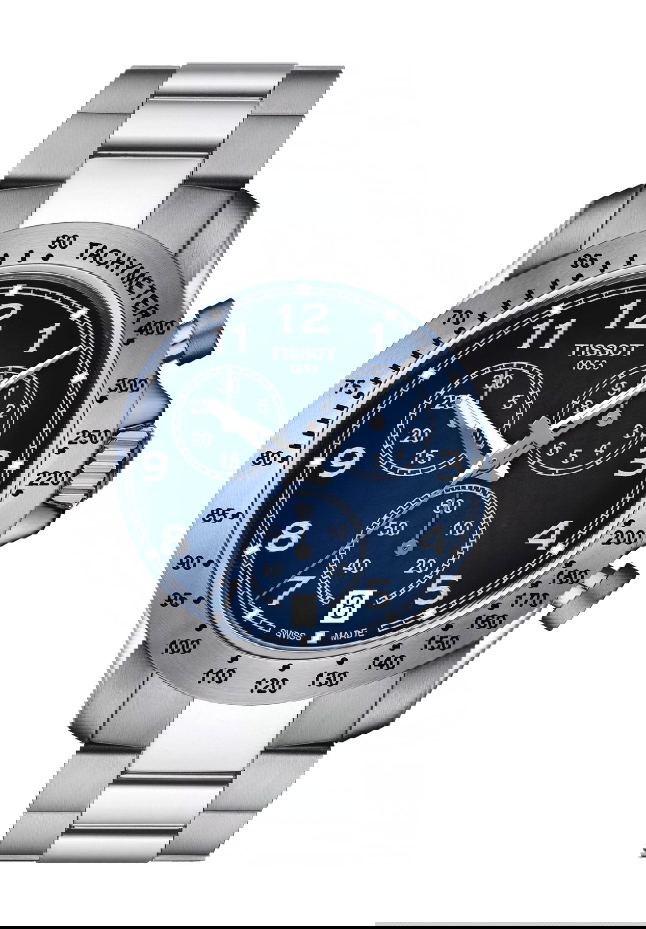 Tissot V8 Quartz Chronograph luxury timepiece - detailed view