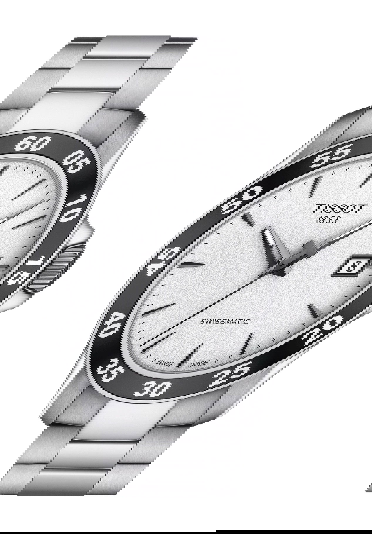 Tissot V8 Swissmatic luxury timepiece - detailed view