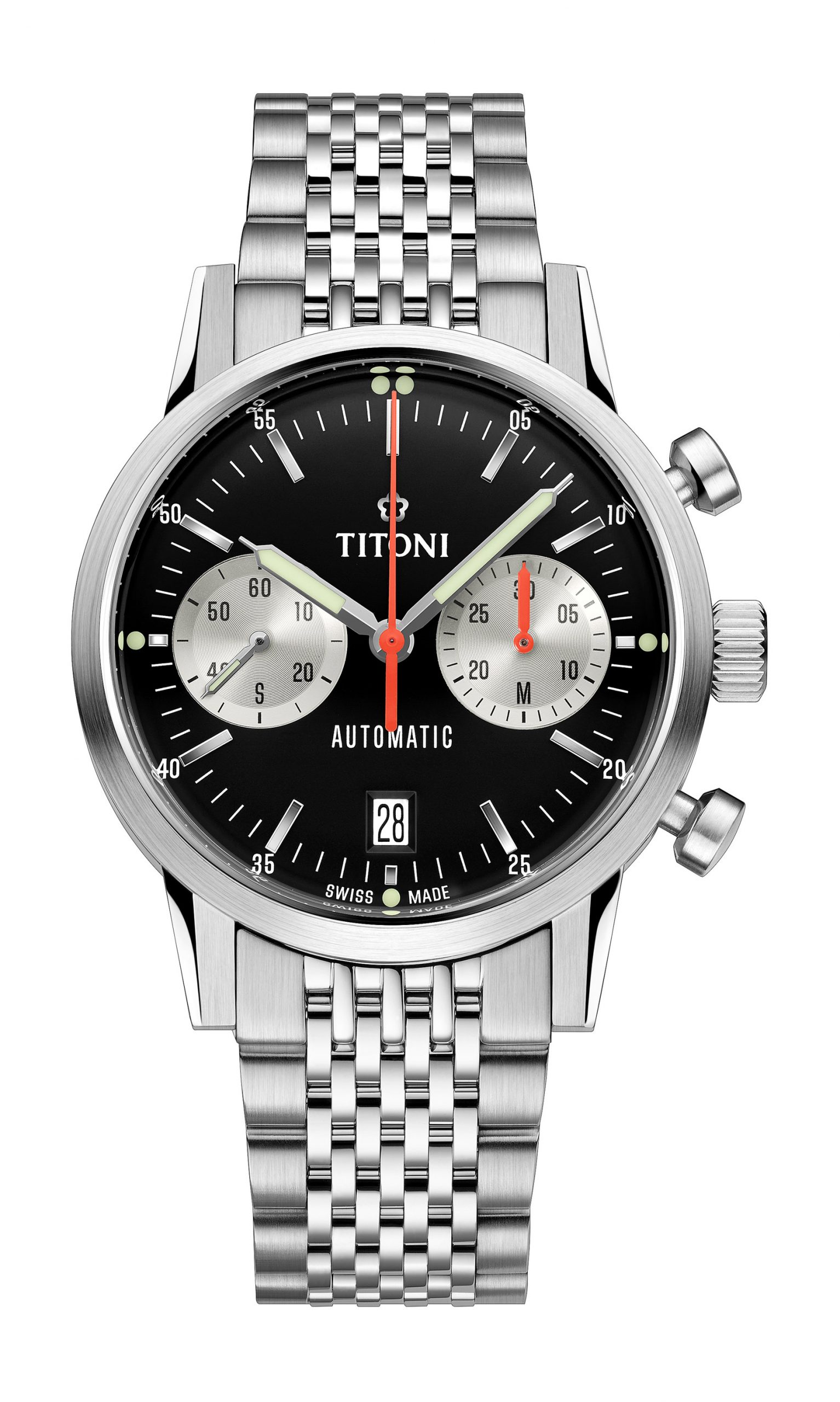 Titoni Heritage luxury timepiece - detailed view
