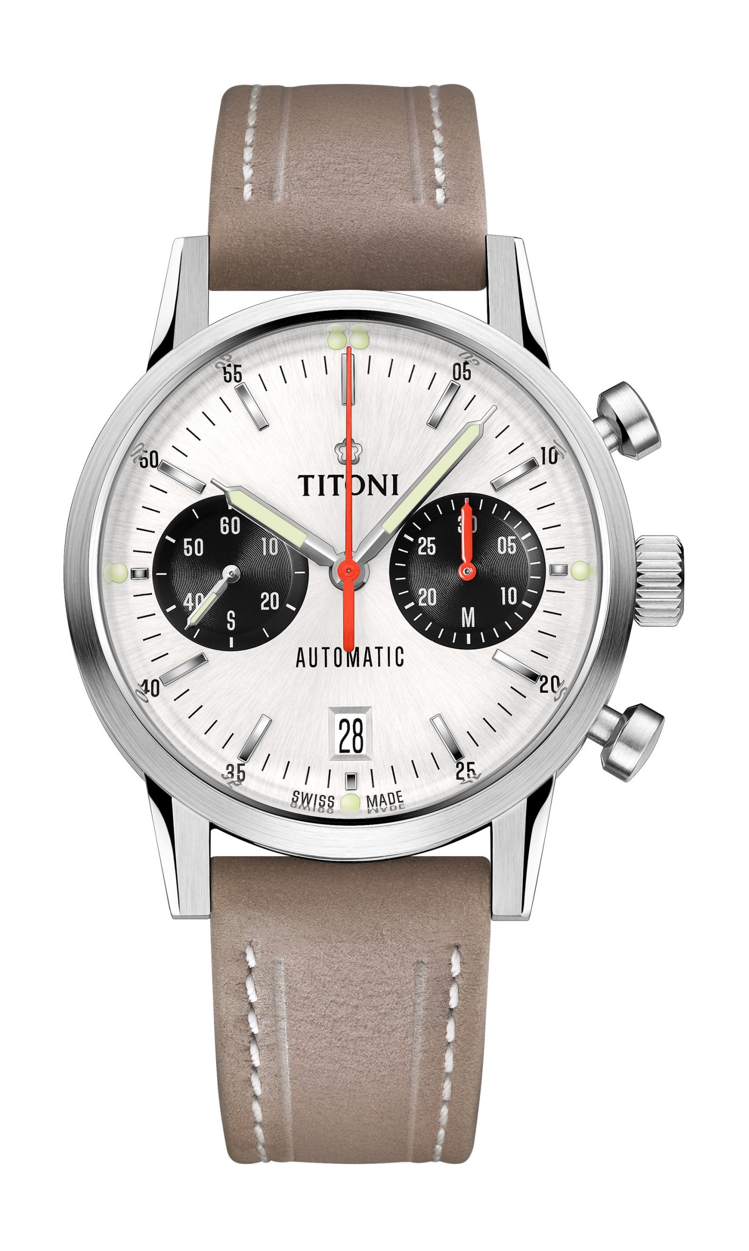 Titoni Heritage luxury timepiece - detailed view