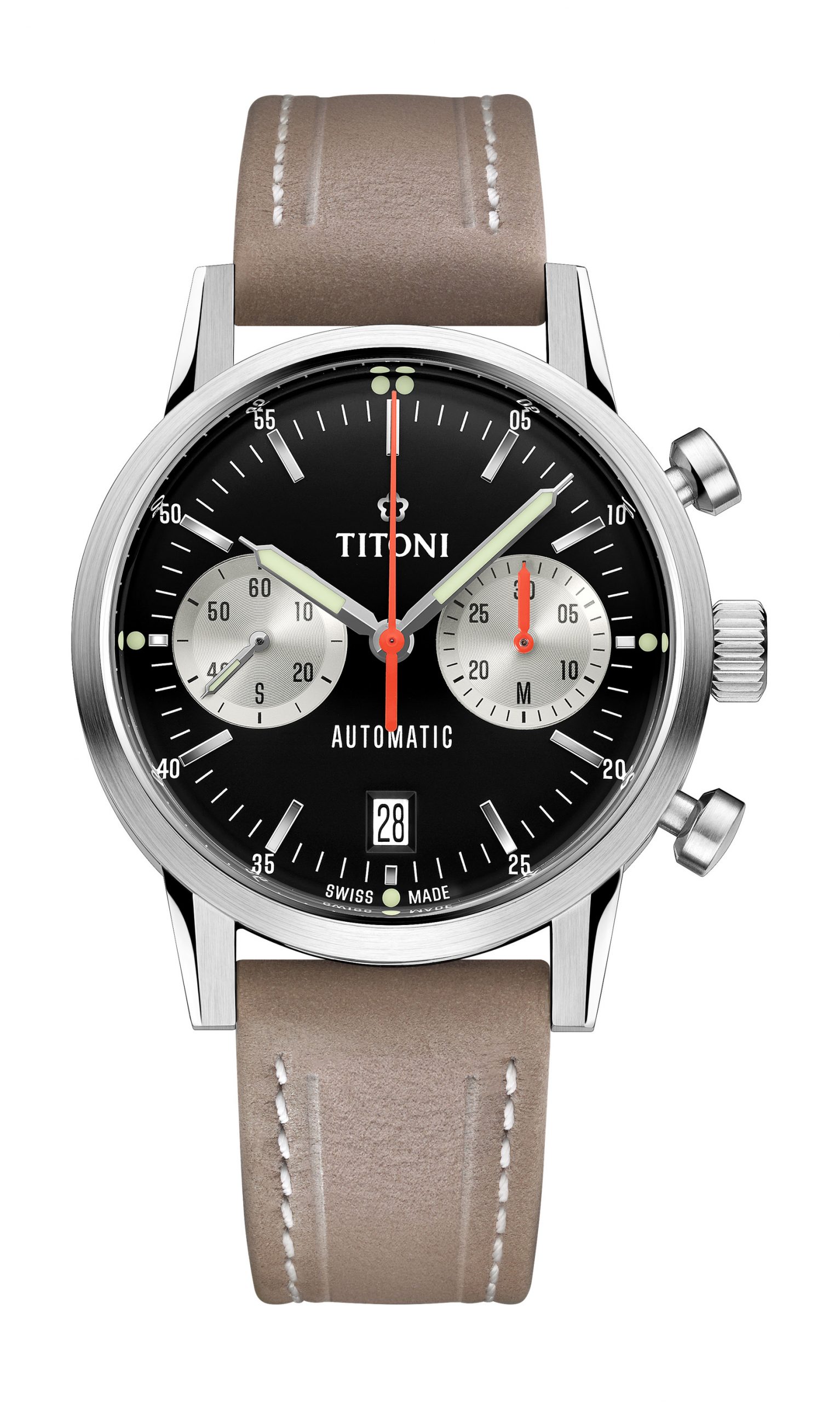 Titoni Heritage luxury timepiece - detailed view
