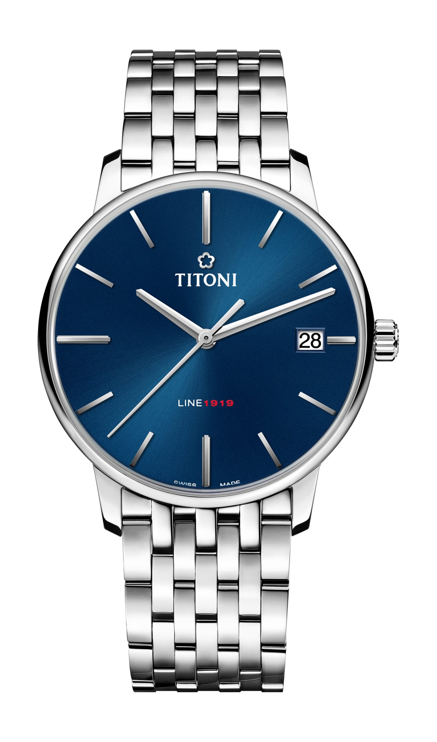 Titoni LINE 1919 luxury timepiece - detailed view