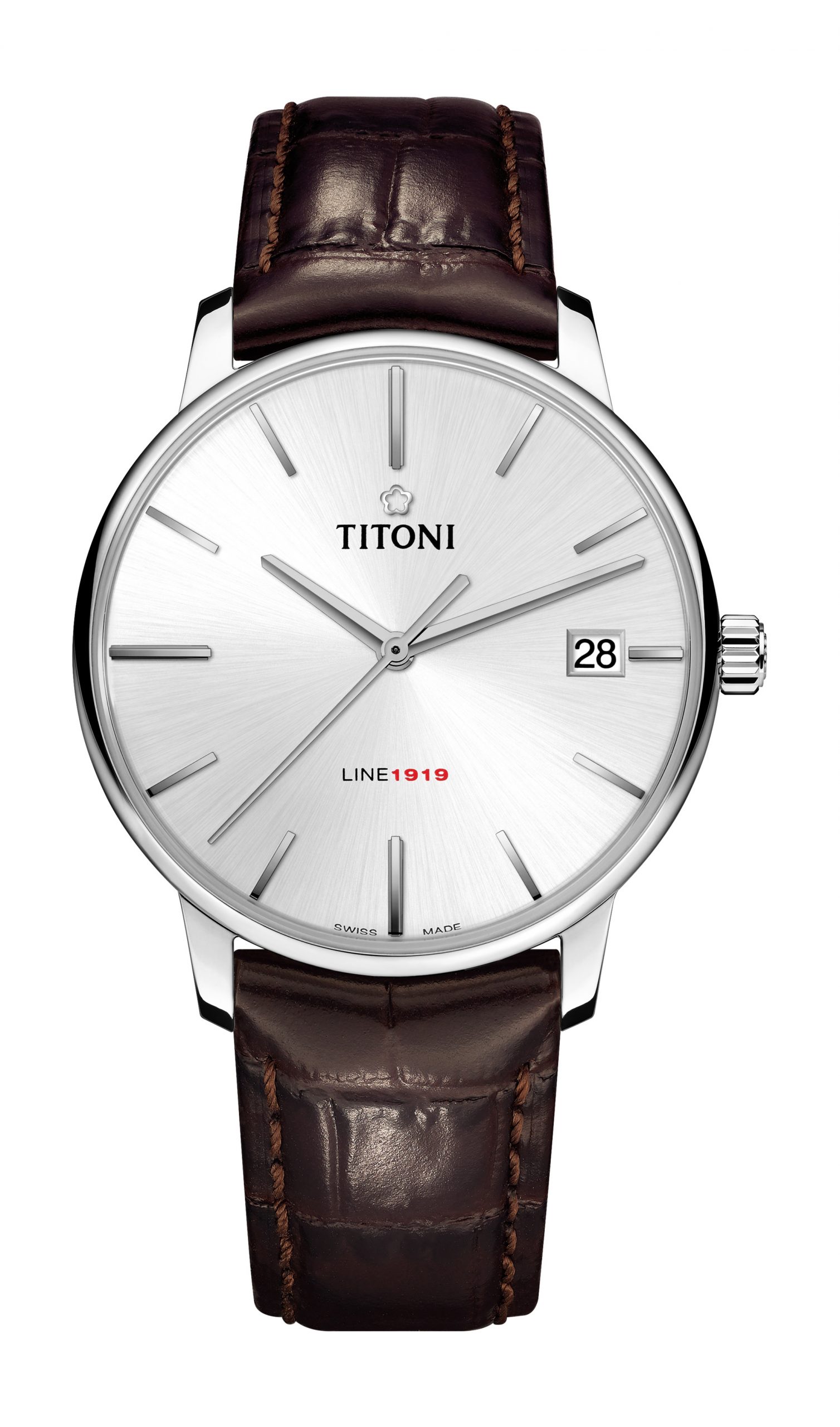 Titoni LINE 1919 luxury timepiece - detailed view