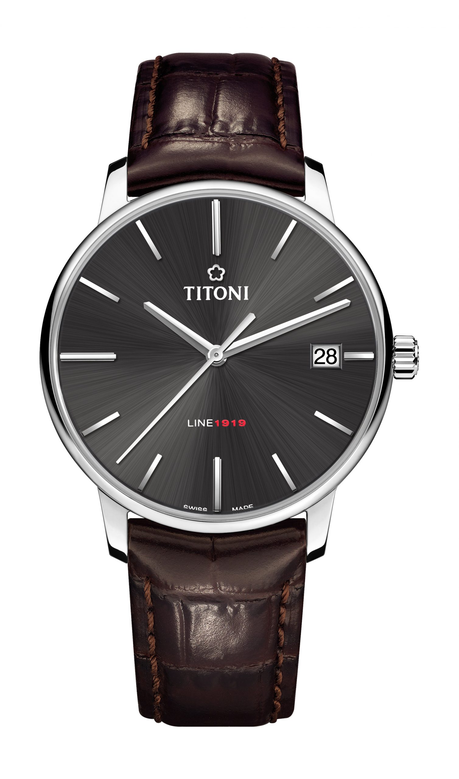 Titoni LINE 1919 luxury timepiece - detailed view