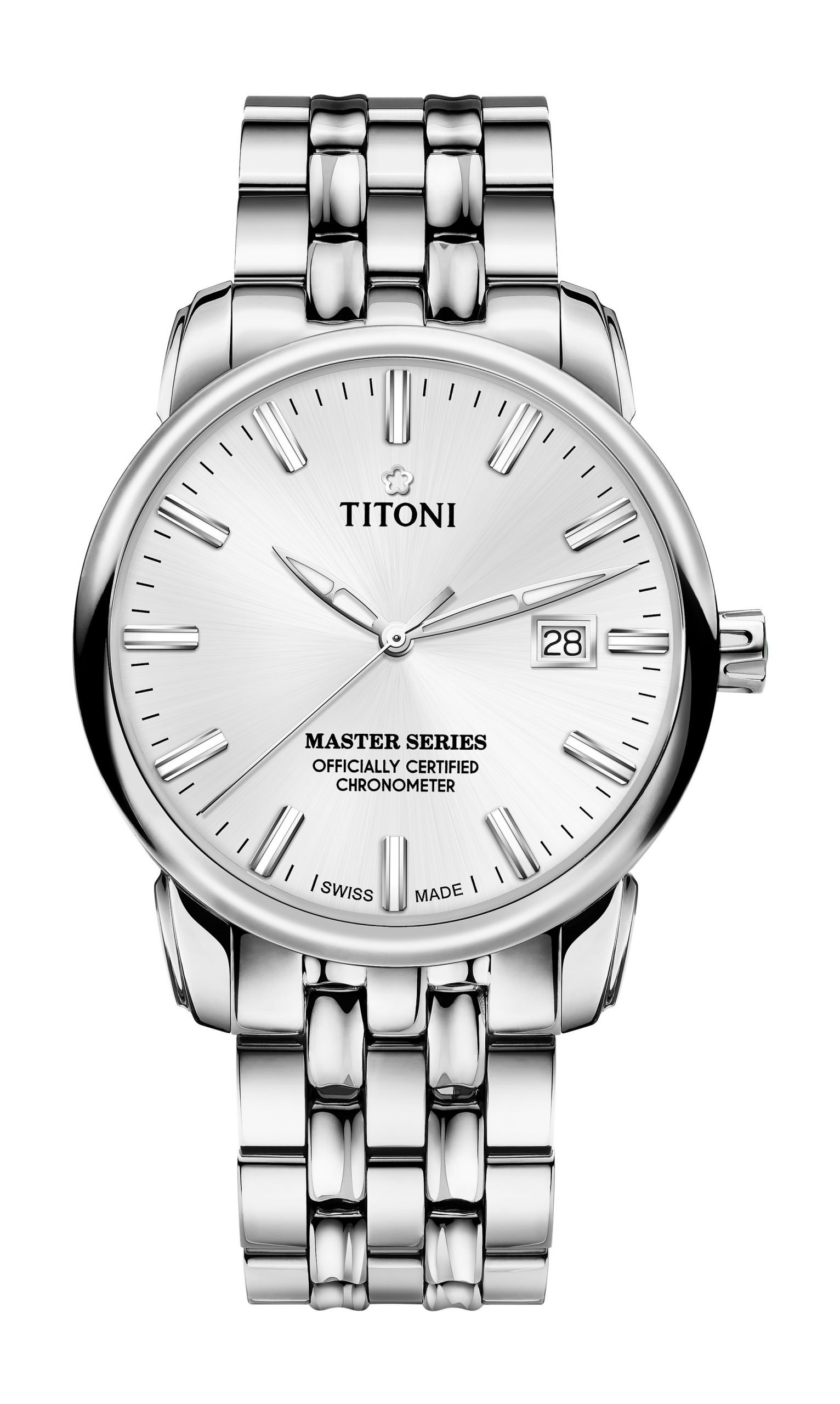 Titoni Master Series luxury timepiece - detailed view