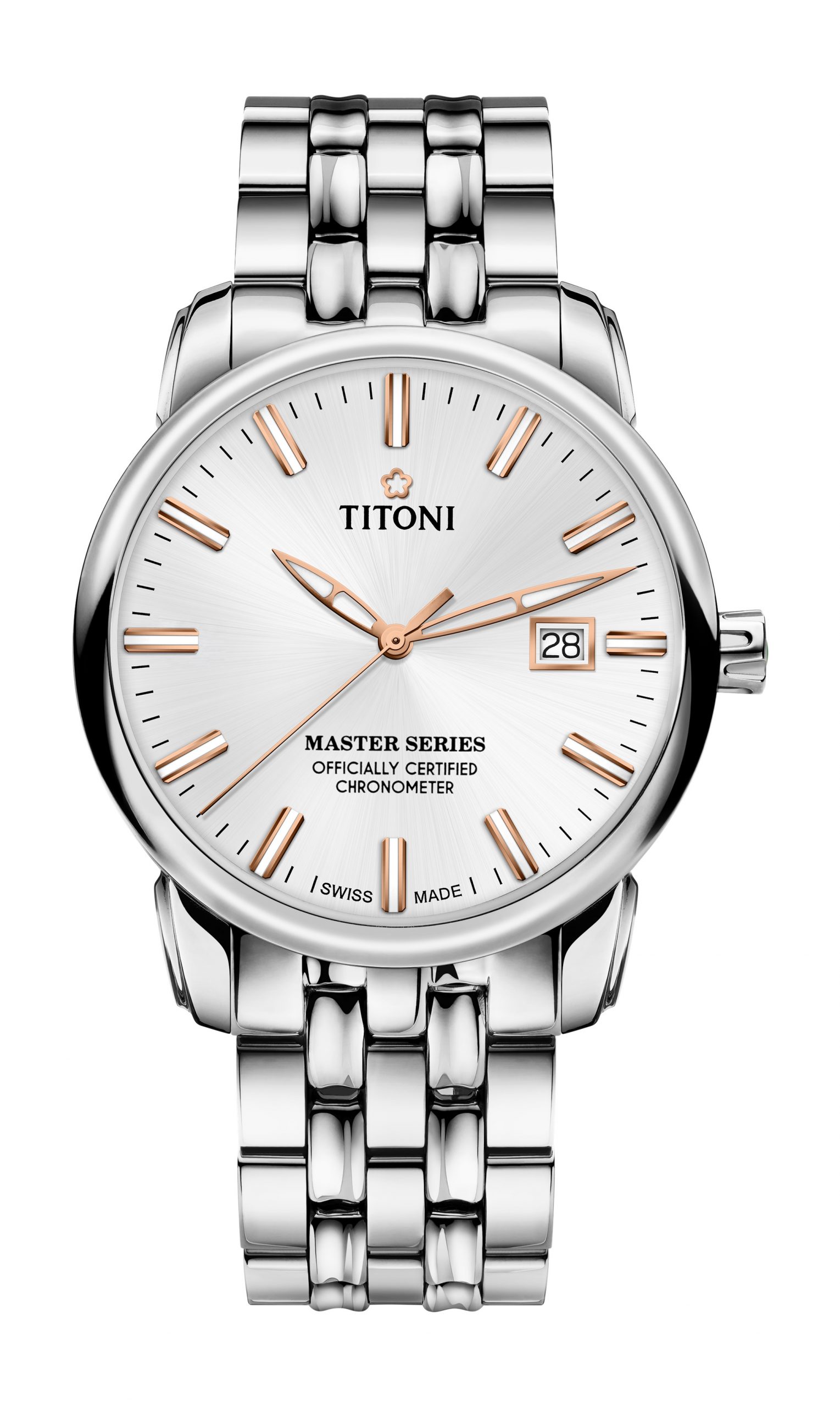 Titoni Master Series luxury timepiece - detailed view