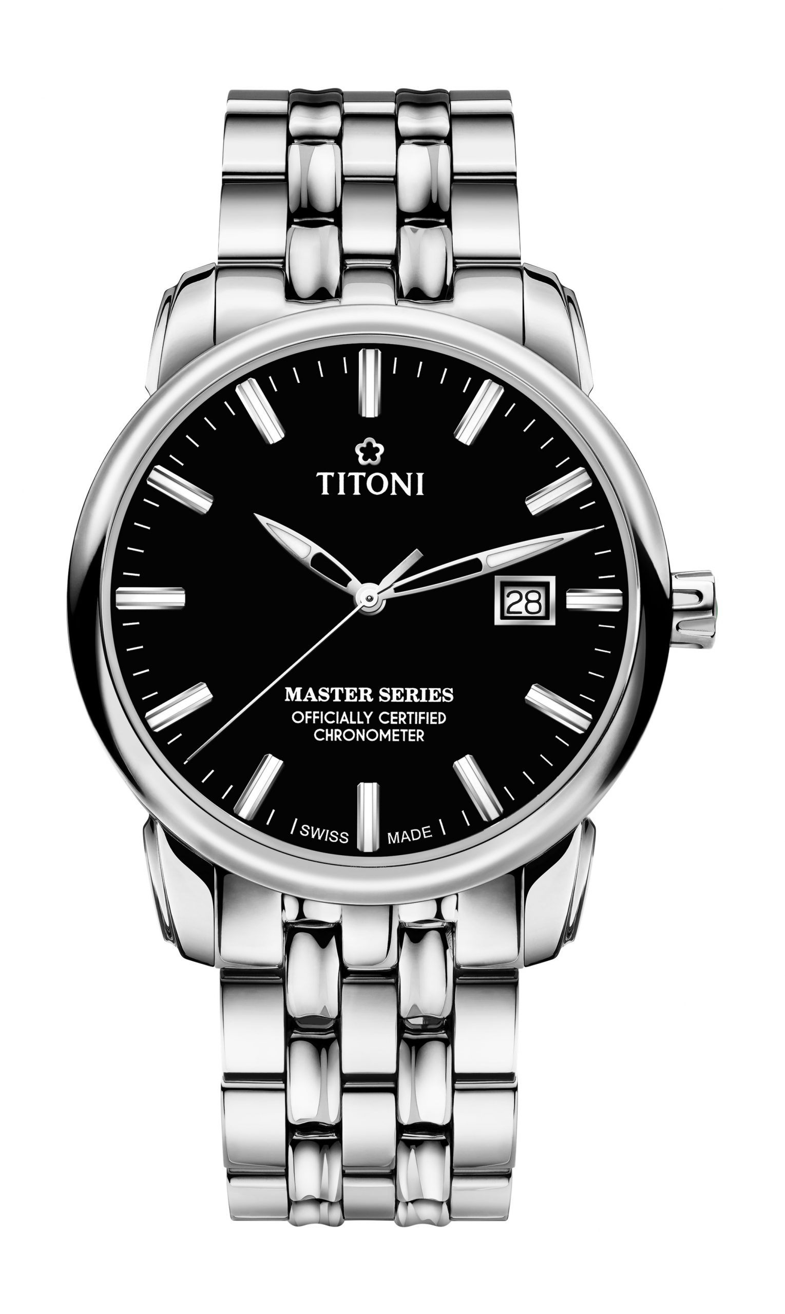 Titoni Master Series luxury timepiece - detailed view